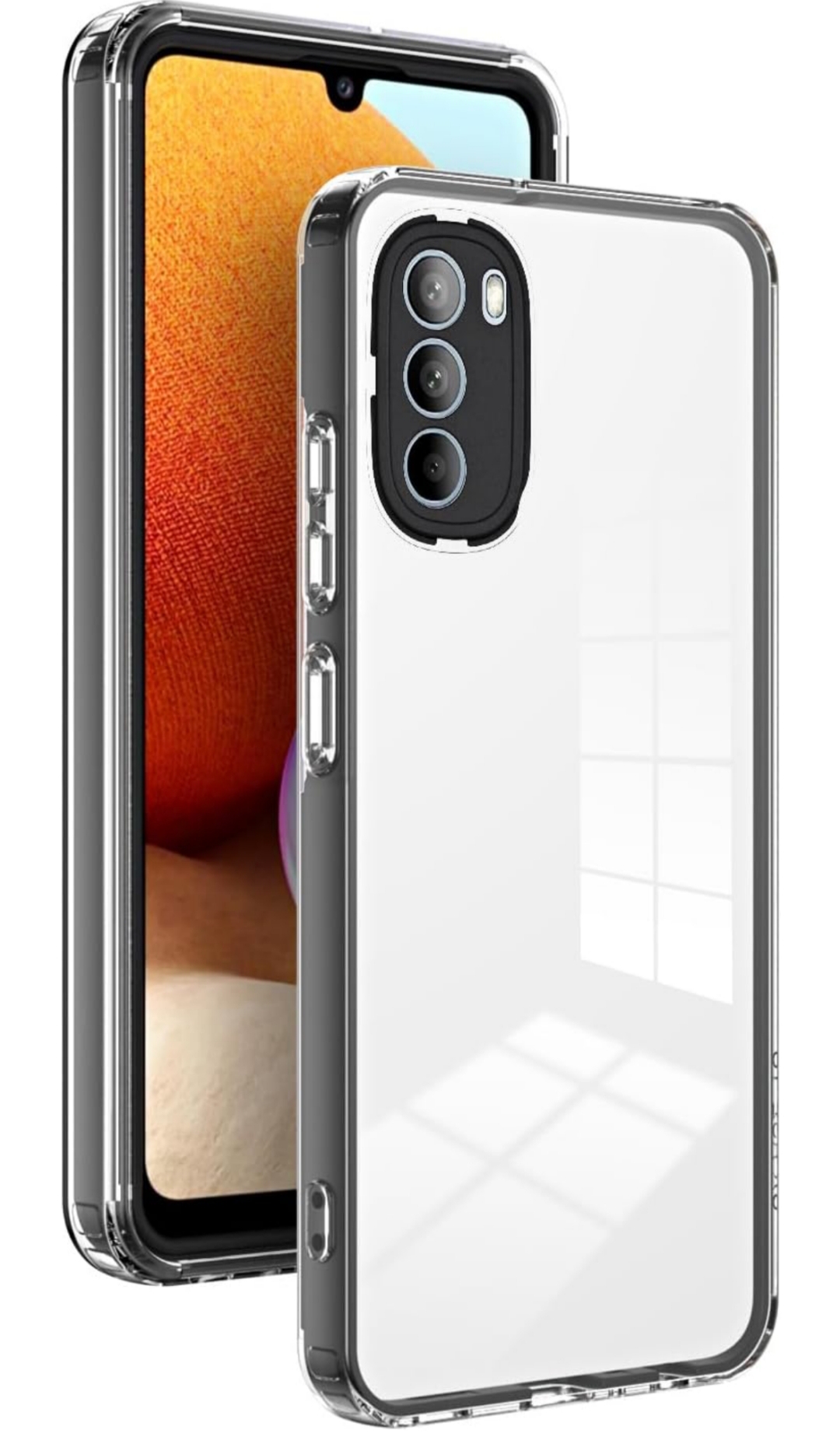 Funda Transparente 2-en-1 Moto G31/G41 PC+TPU
