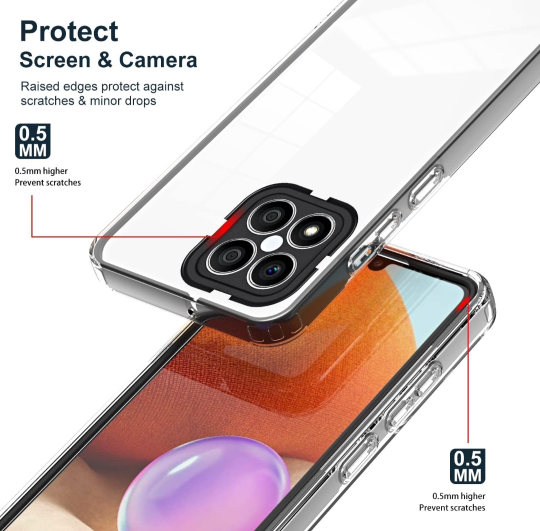 Funda Transparente 2-en-1 Moto G31/G41 PC+TPU