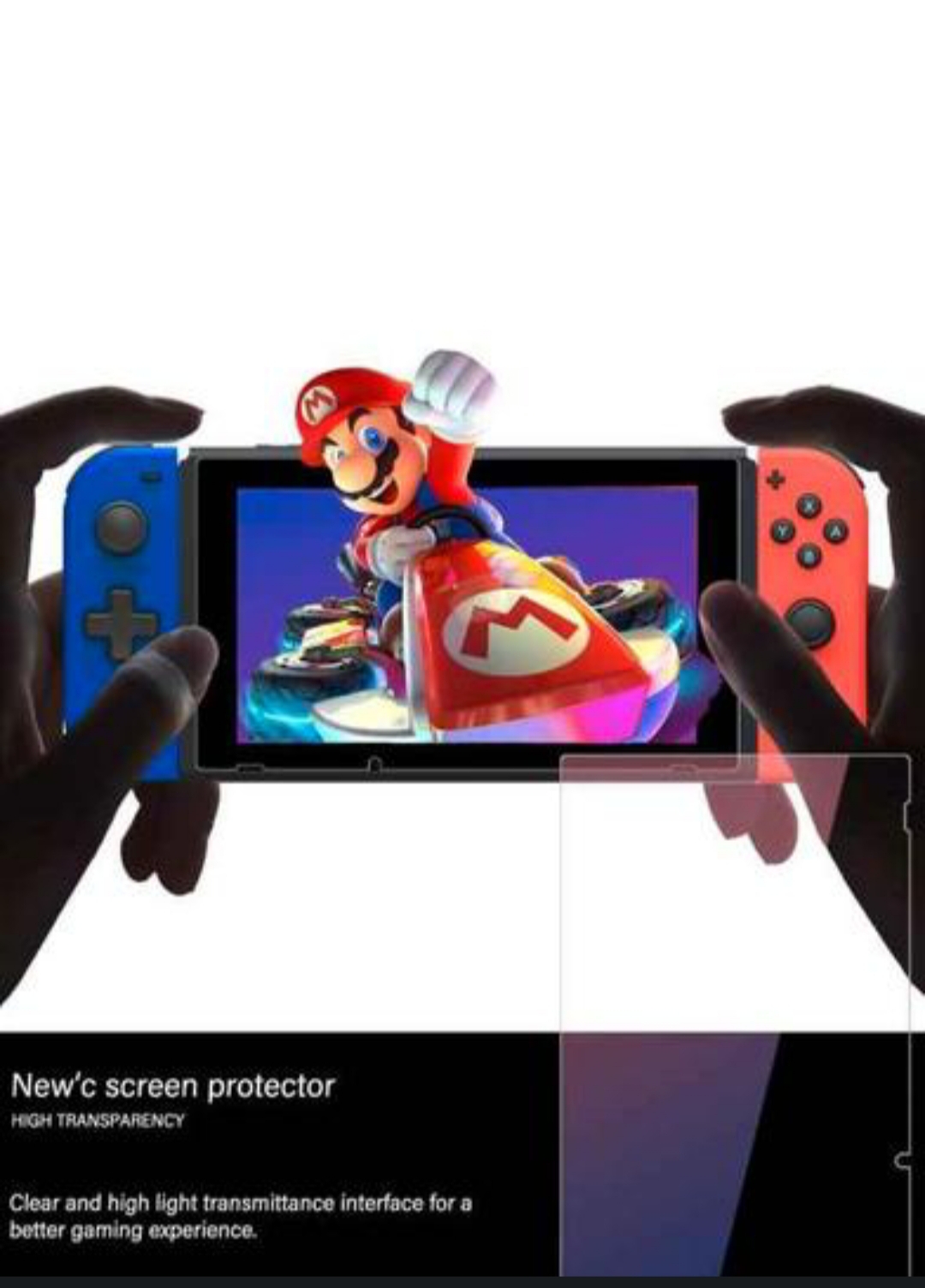Cristal Templado 9H para Nintendo Switch