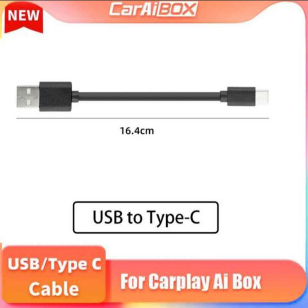 Cable Car AiBOX USB/Tipo-C para CarPlay 