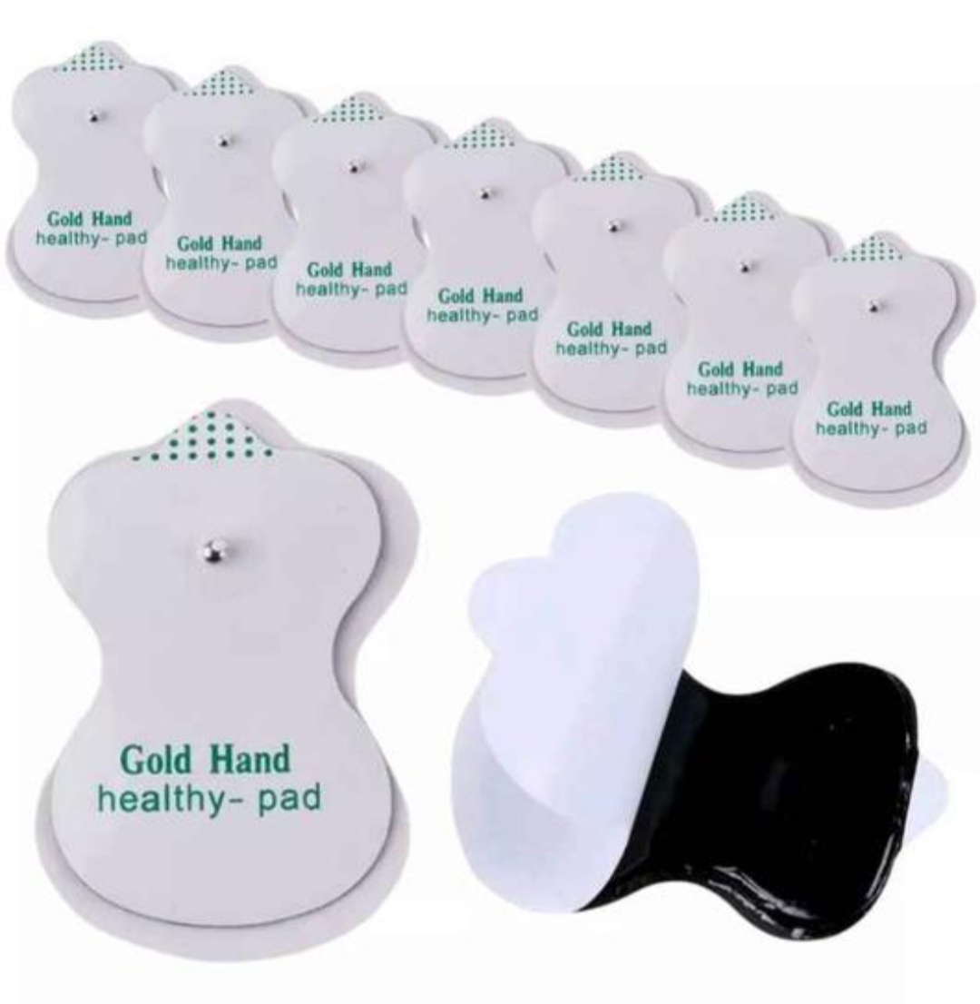 Parches Electrodos TENS 8 uds Reutilizables