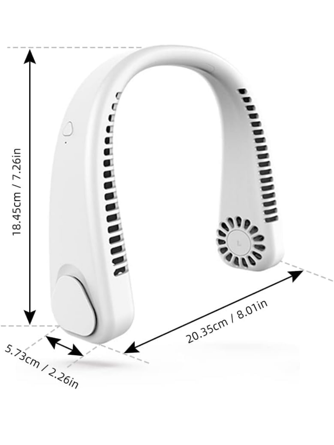 Ventilador de Cuello 360° Silencioso