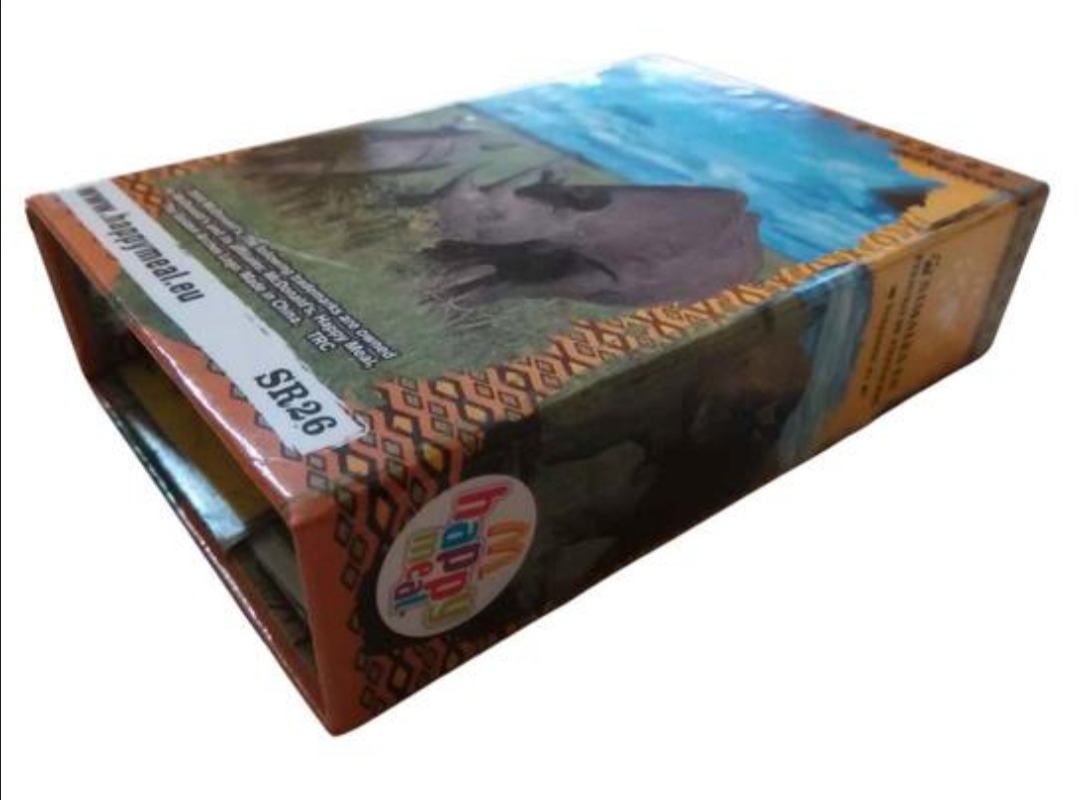 Rinoceronte Negro Happy Meal McDonald’s