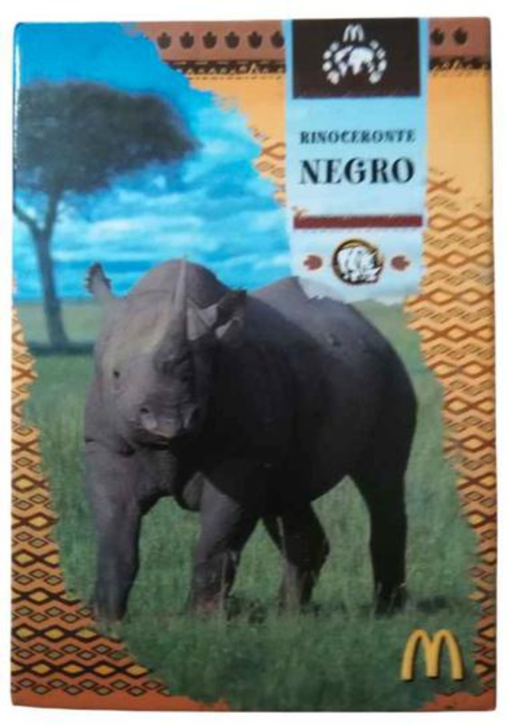 Rinoceronte Negro Happy Meal McDonald’s