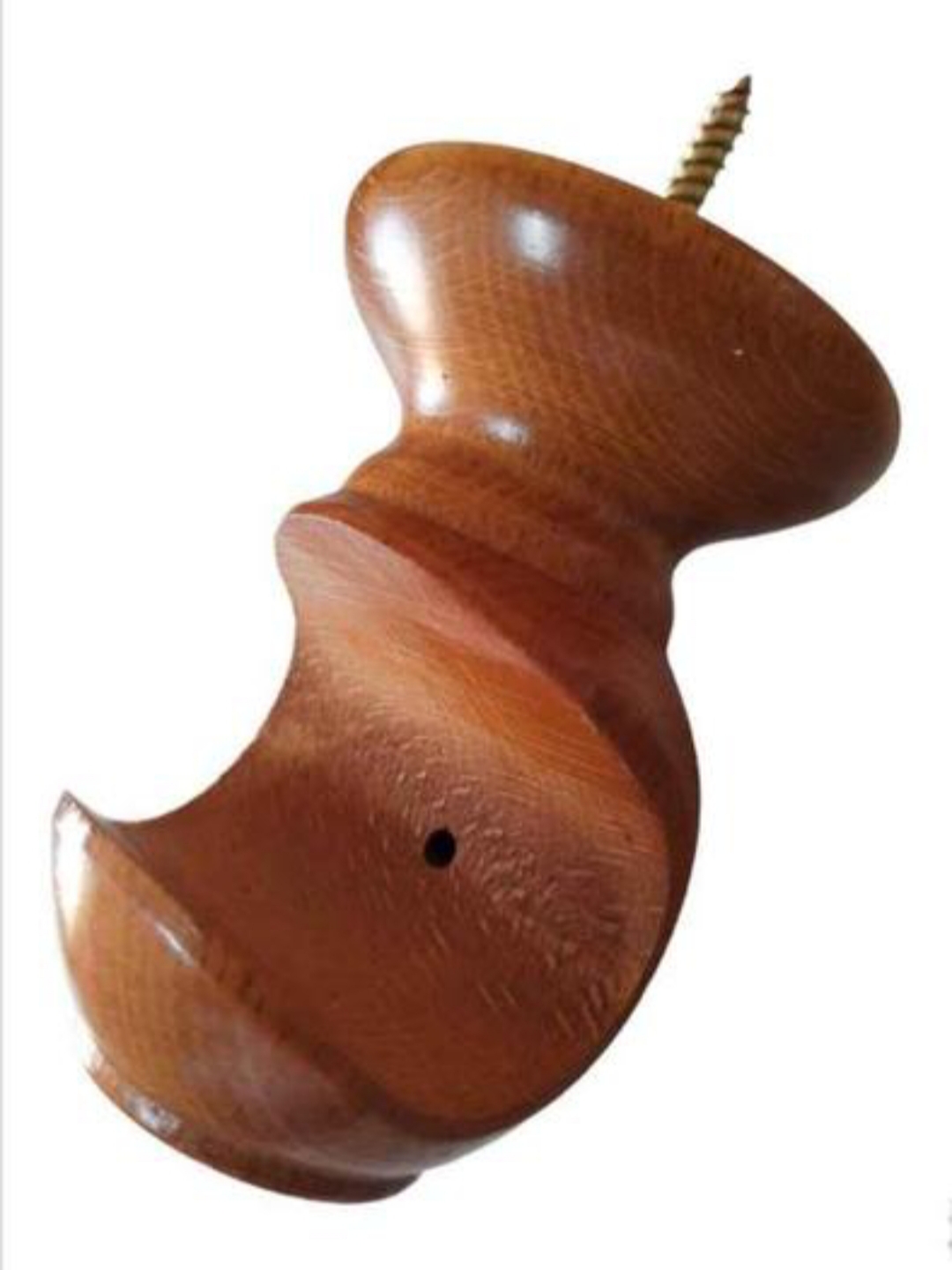 Soporte Madera Roble para Cortina