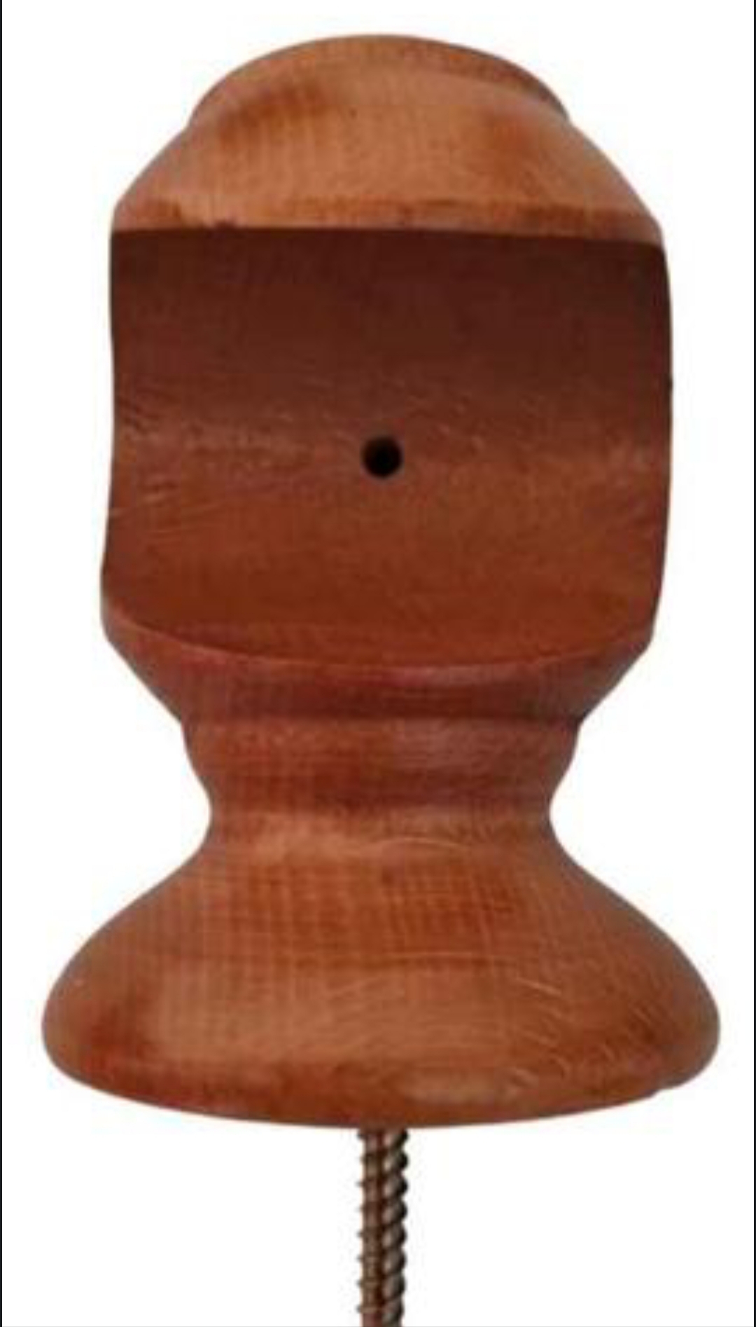 Soporte Madera Roble para Cortina