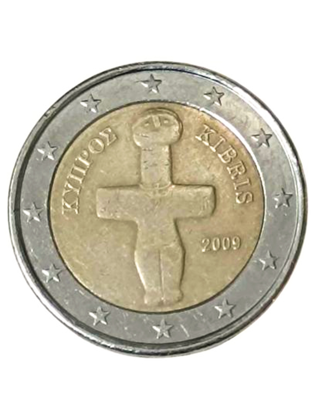 Moneda 2 € Chipre 2009 – Pieza Numismática