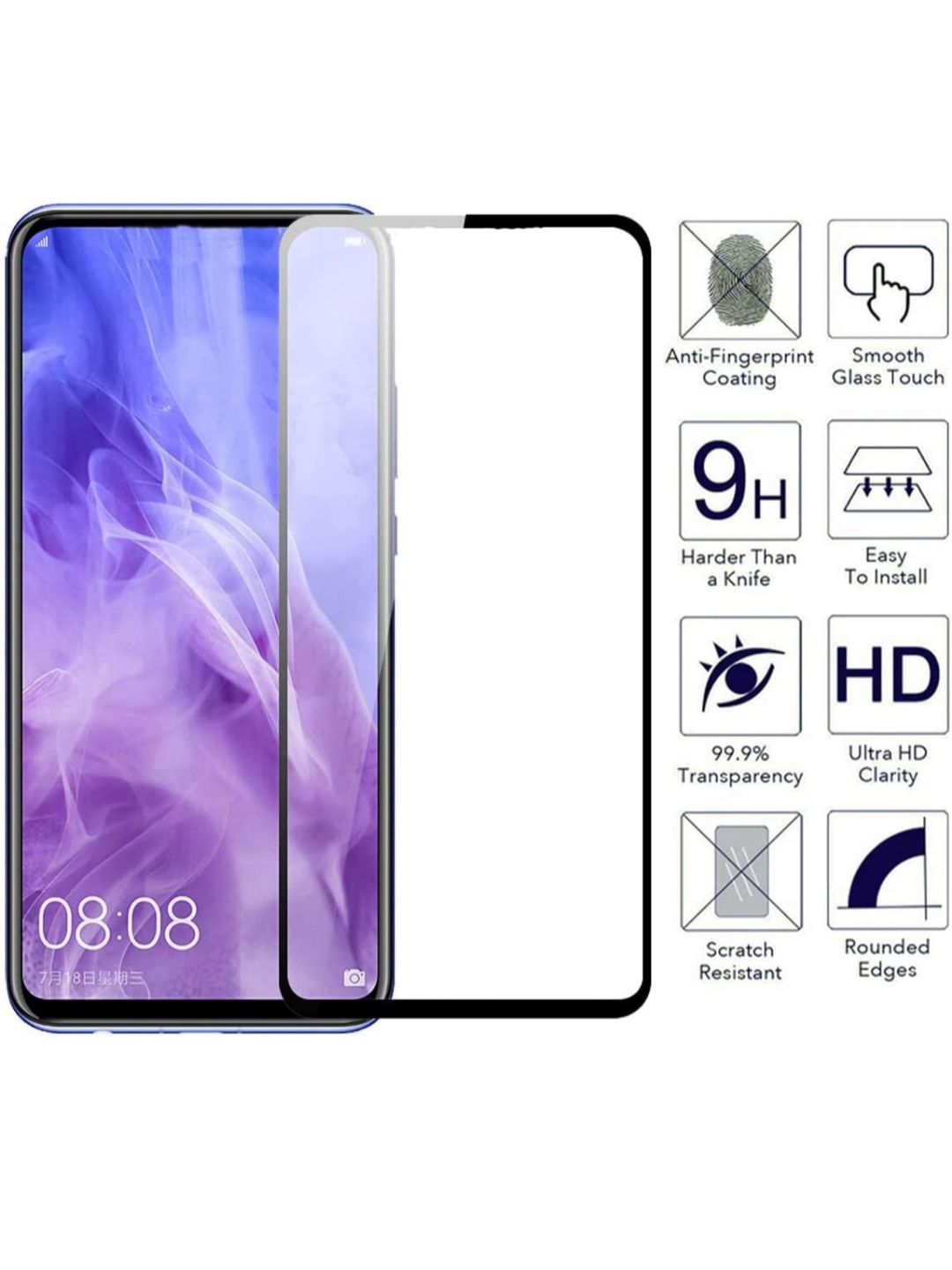 Protector Cristal Templado Honor X8 5G – 9H UltraResistente