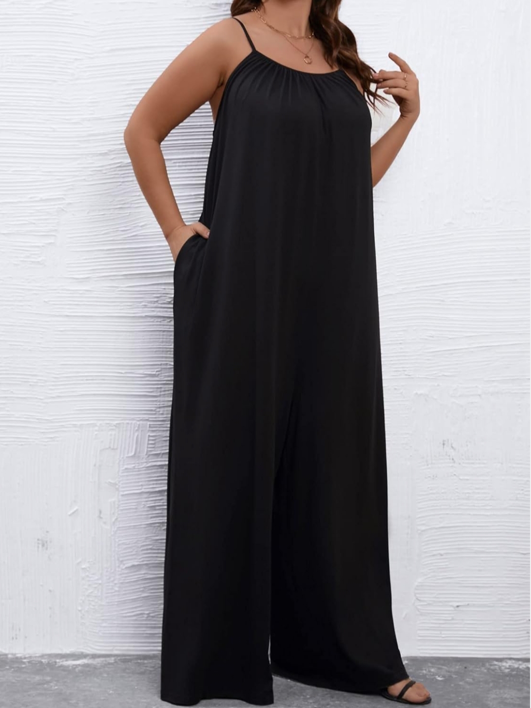 Mono tirantes pierna ancha 2XL – Elegancia Casual