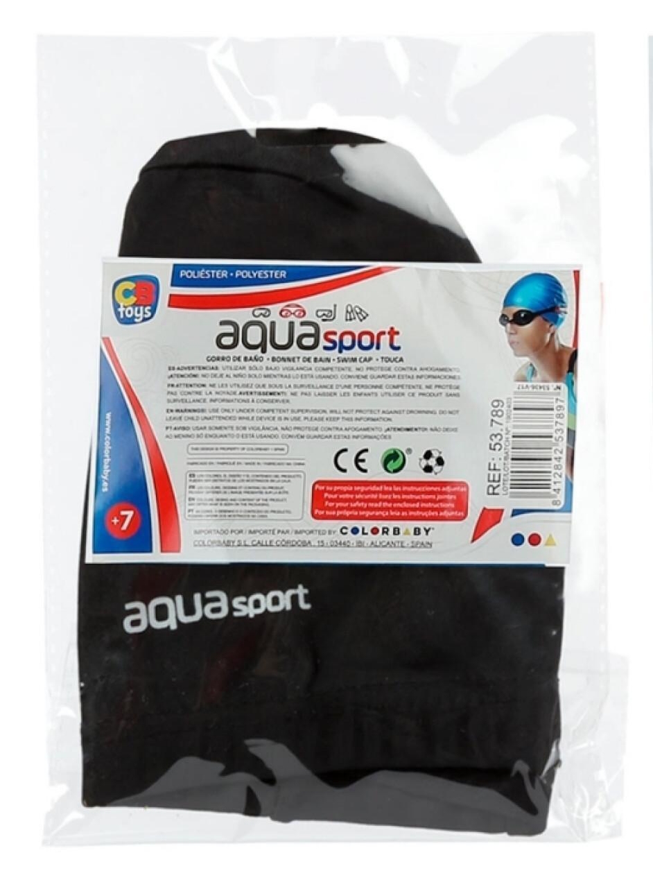Gorro Natación Poliéster Aqua Sport – Unisex