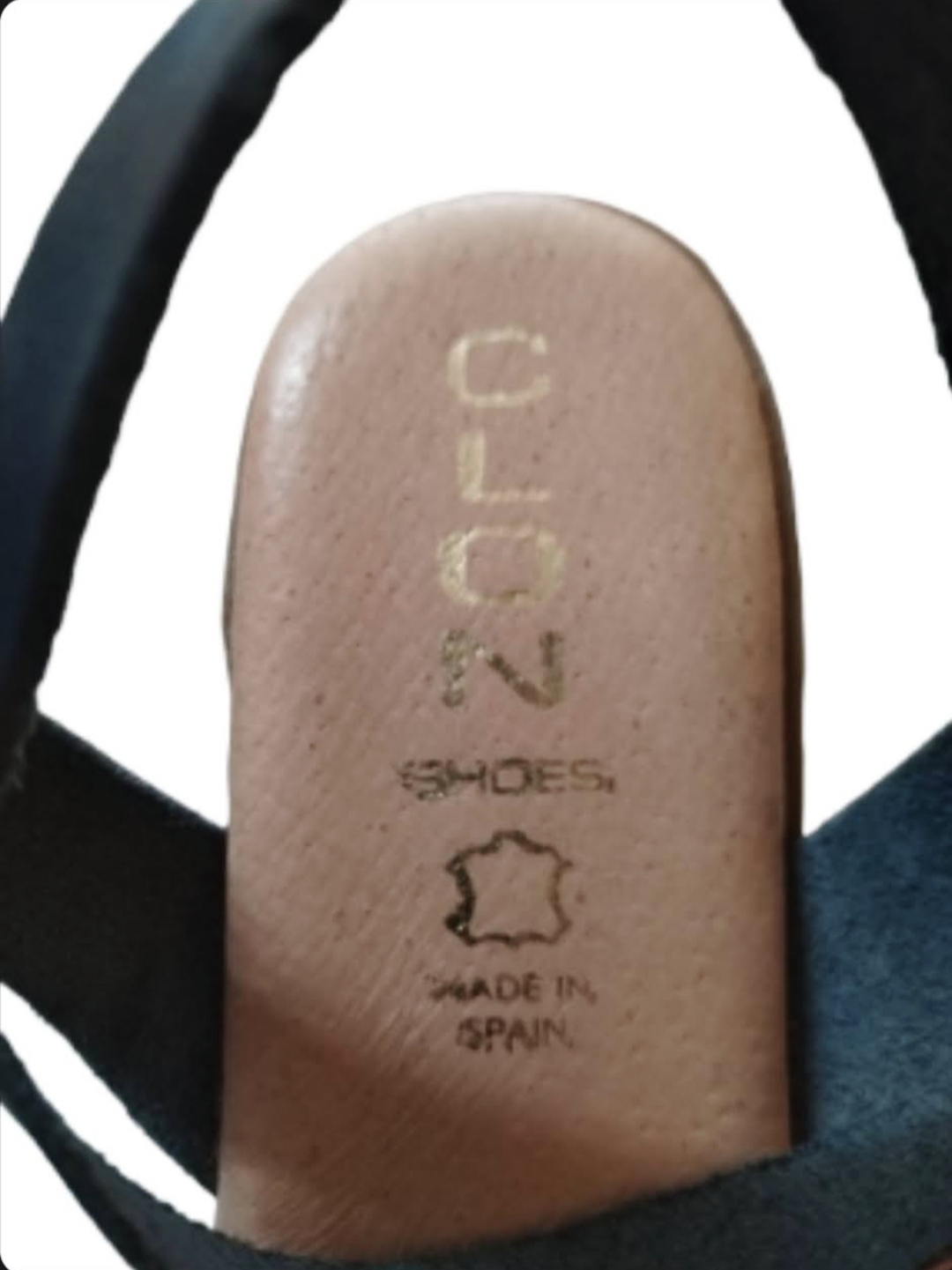Chanclas Piel Azul Talla 40 – Calidad Española