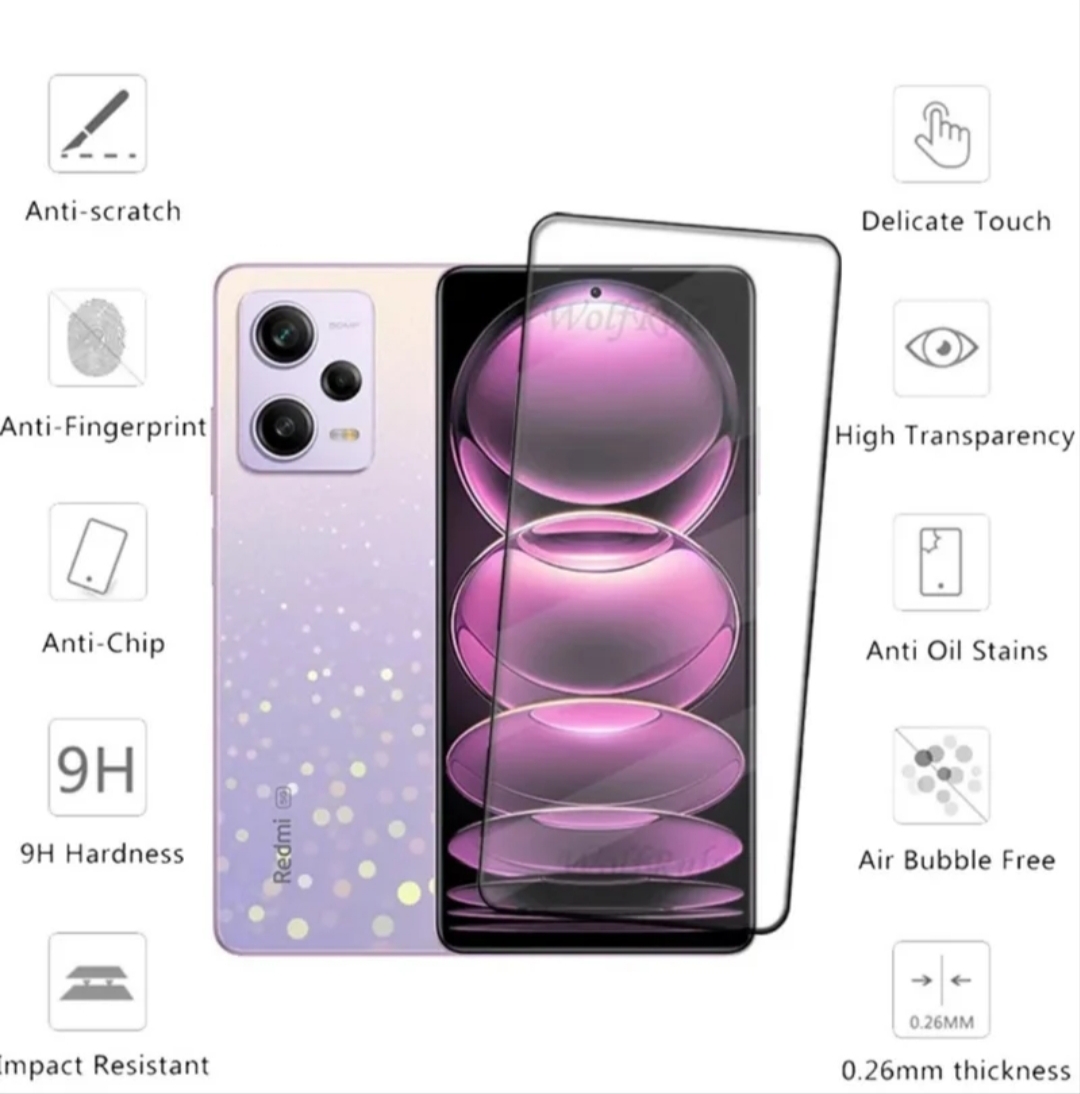 Protector Pantalla 9H Xiaomi Note 12 Pro 5G