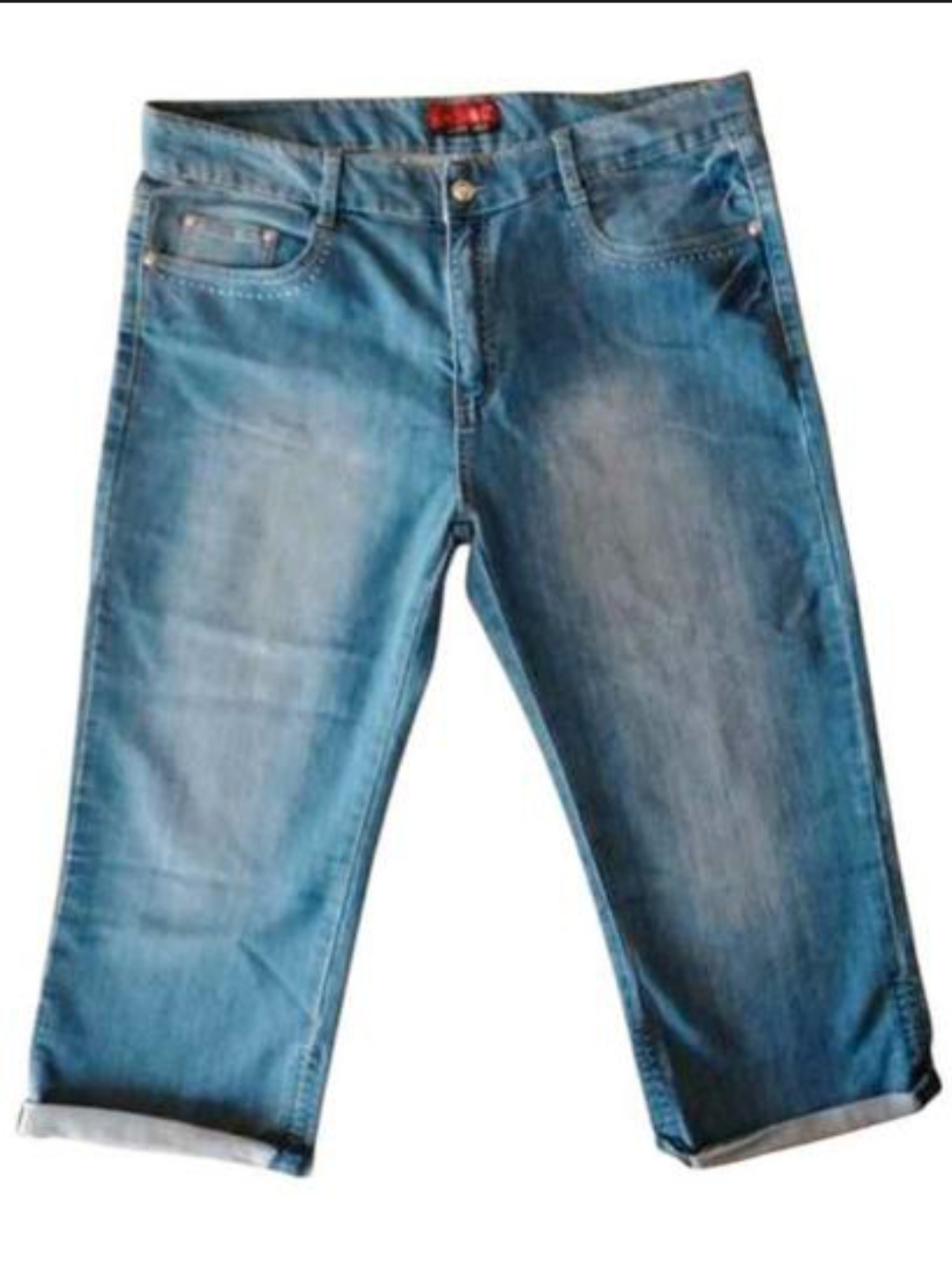 Jeans Pirata Mujer Azul Vintage 36 – ¡Únicos!