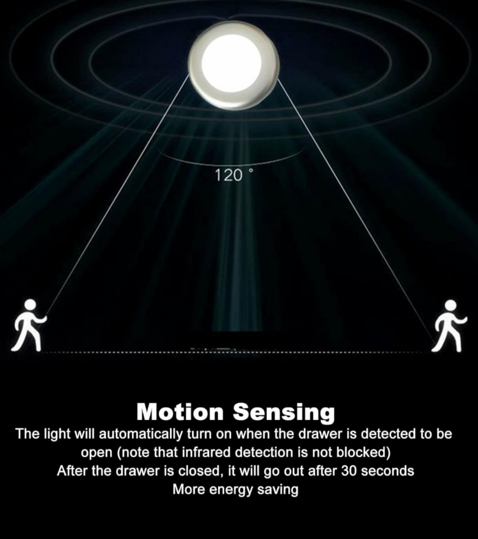 Lámpara LED Sensor Movimiento Compacta