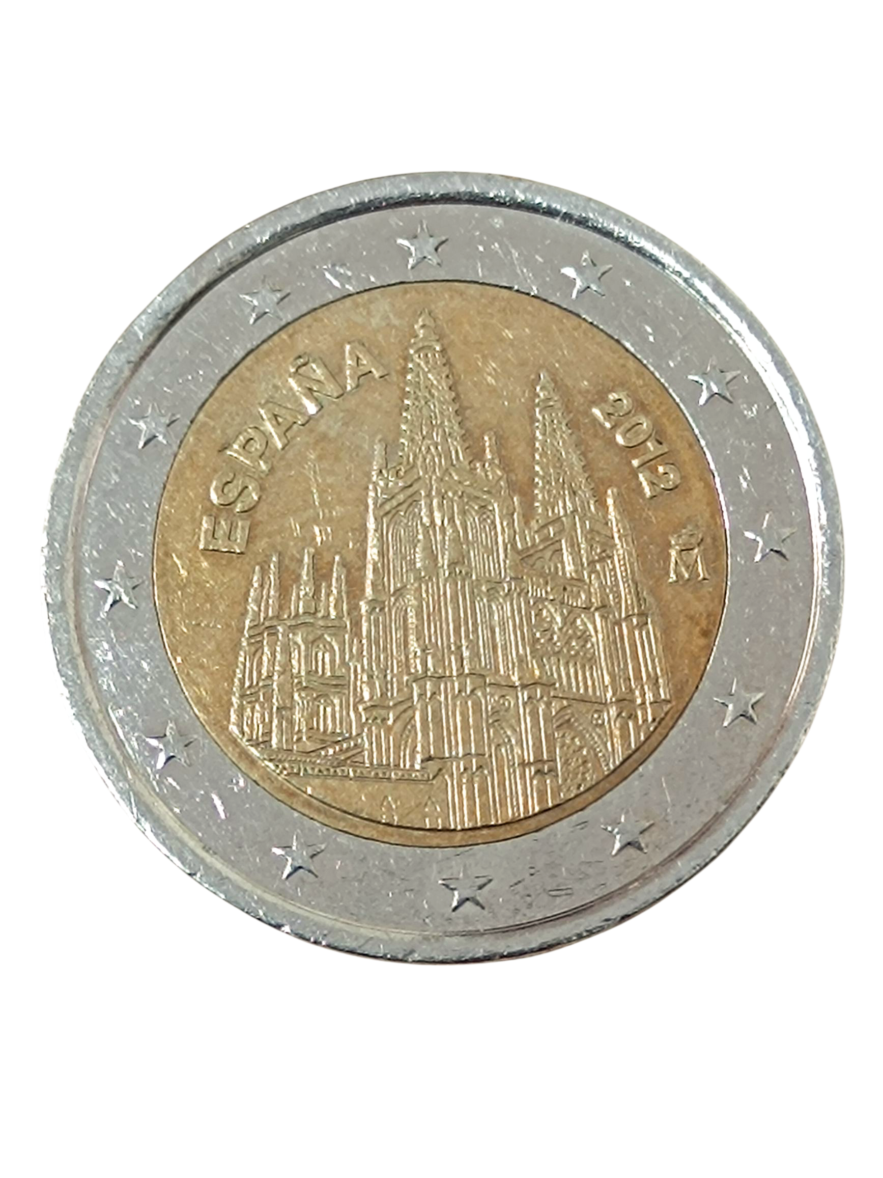 Moneda 2 € Burgos 2012 Edición UNESCO