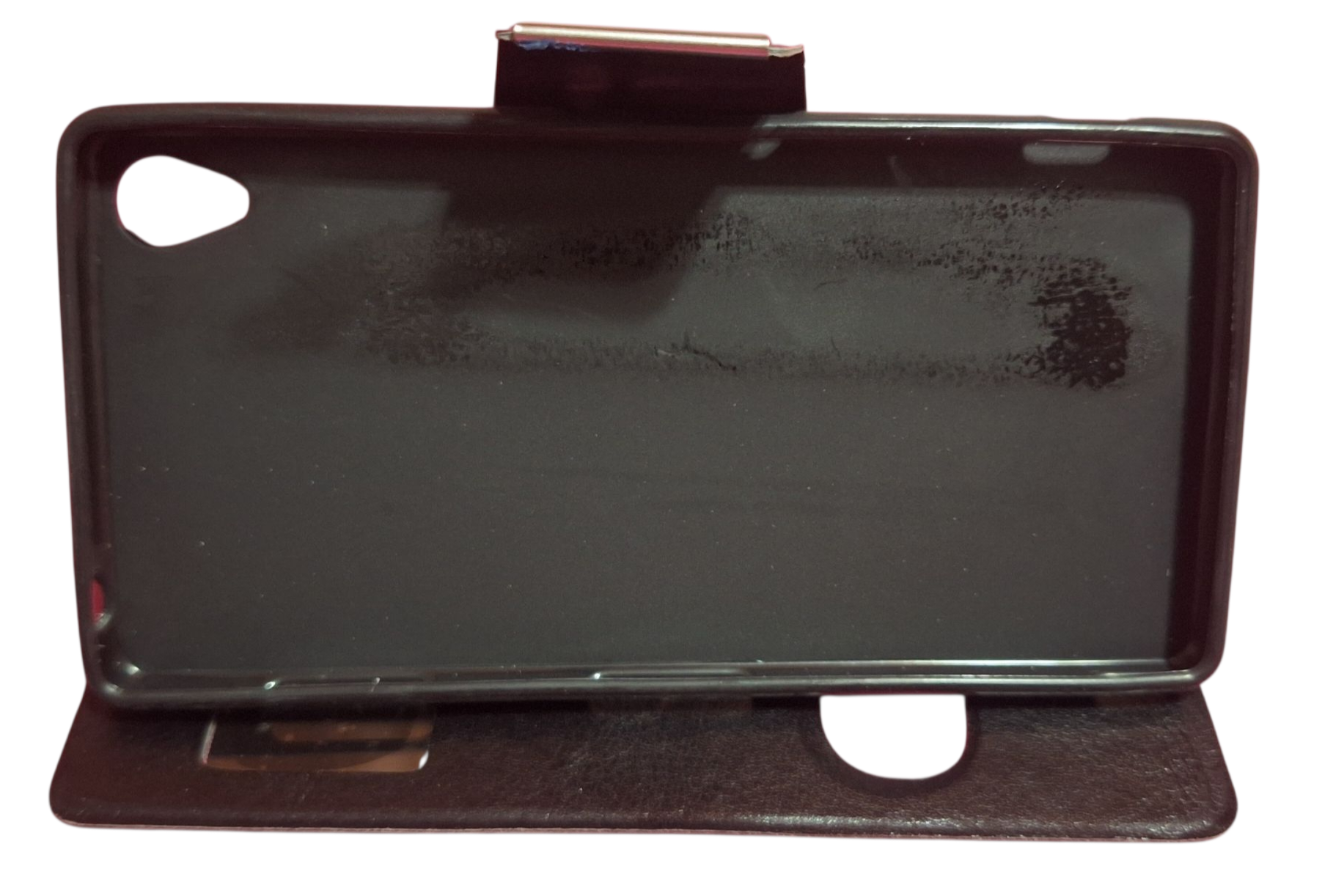 Funda flip cover con ventana negra para Sony Xperia Z3