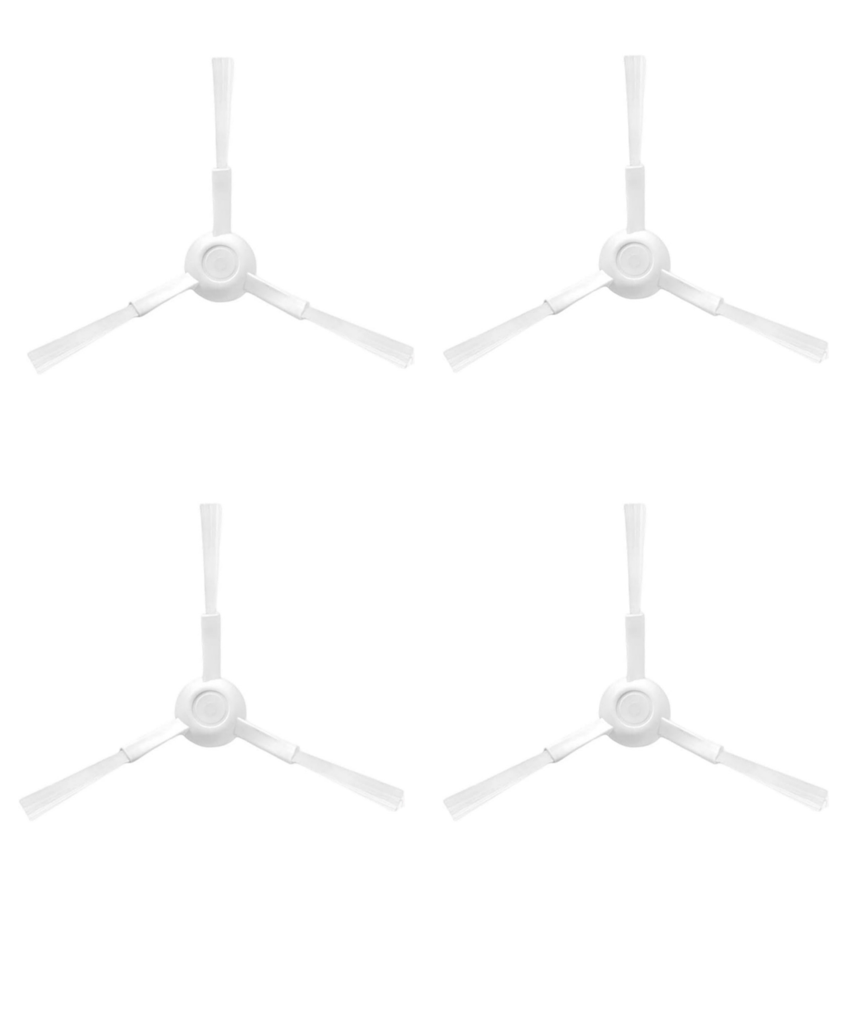 Pack 4 Cepillos Laterales Conga 20090 ProAI – Blanco
