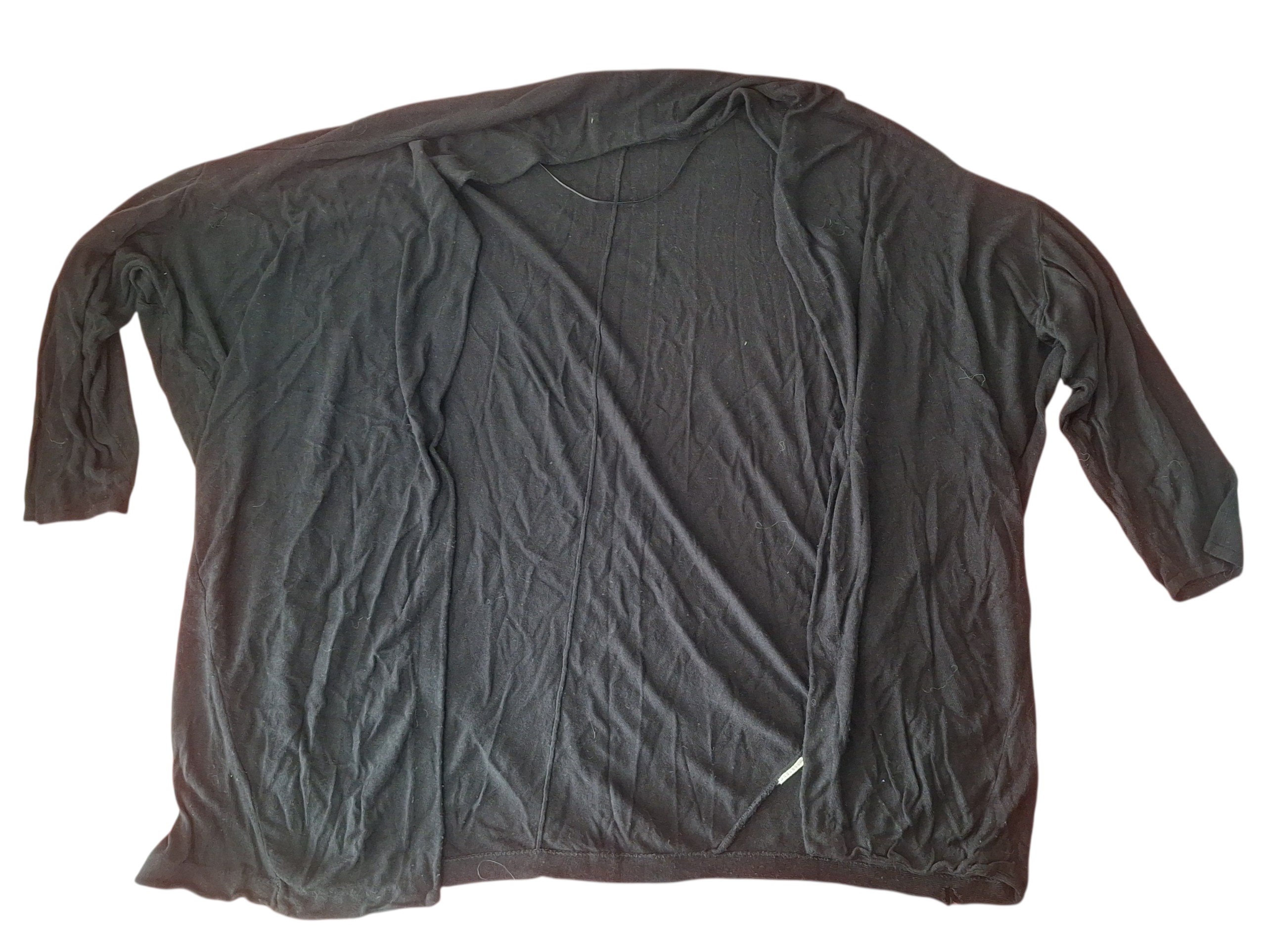 Chaqueta Mujer Negra Zaraknit Talla M Ligera