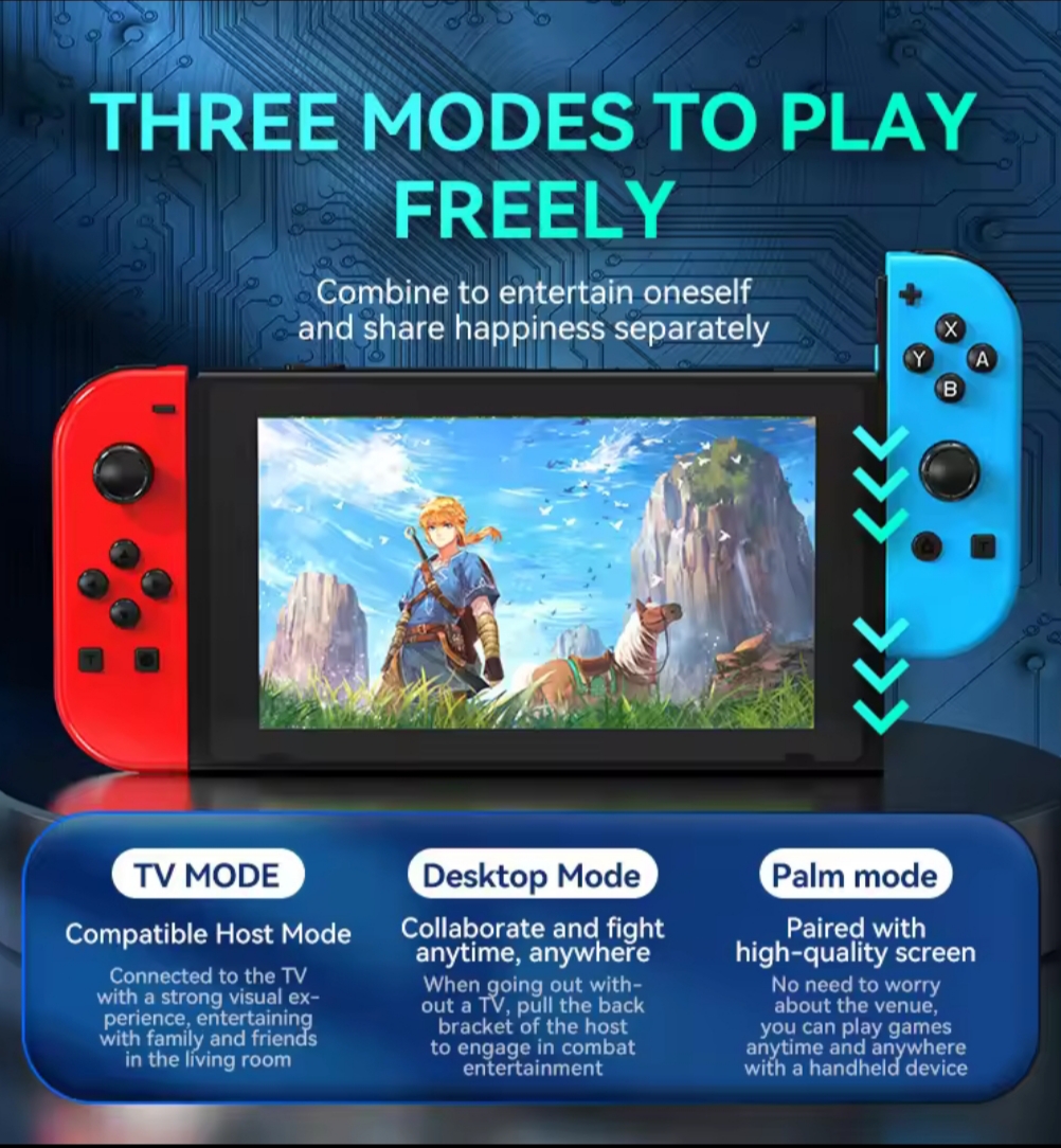 Joy-Con RGB LED Switch | set 2 mandos – estilo único
