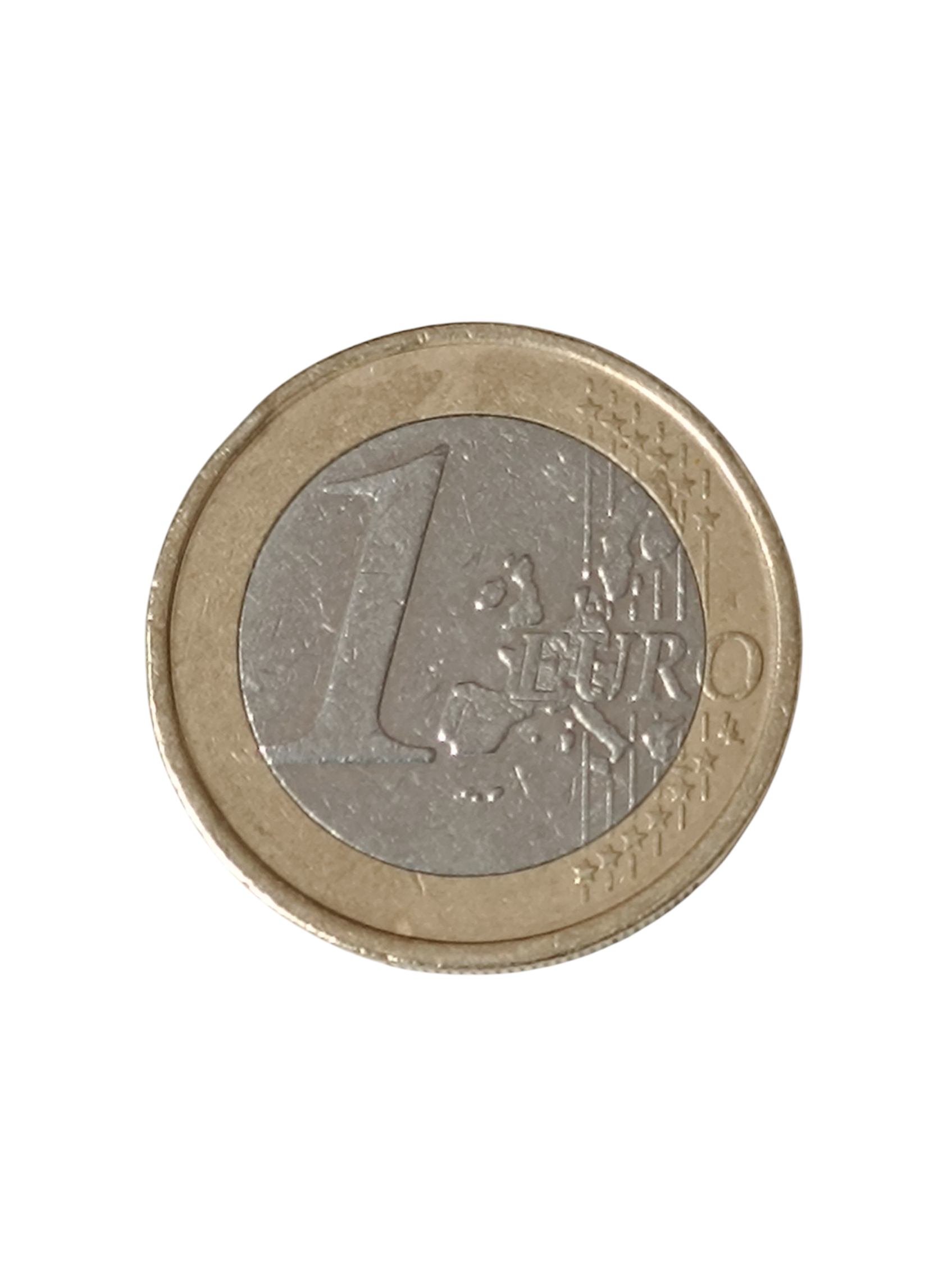 1 Euro Portugal (2002) — Sello real, INCM — 7,50 g, 23,25 mm