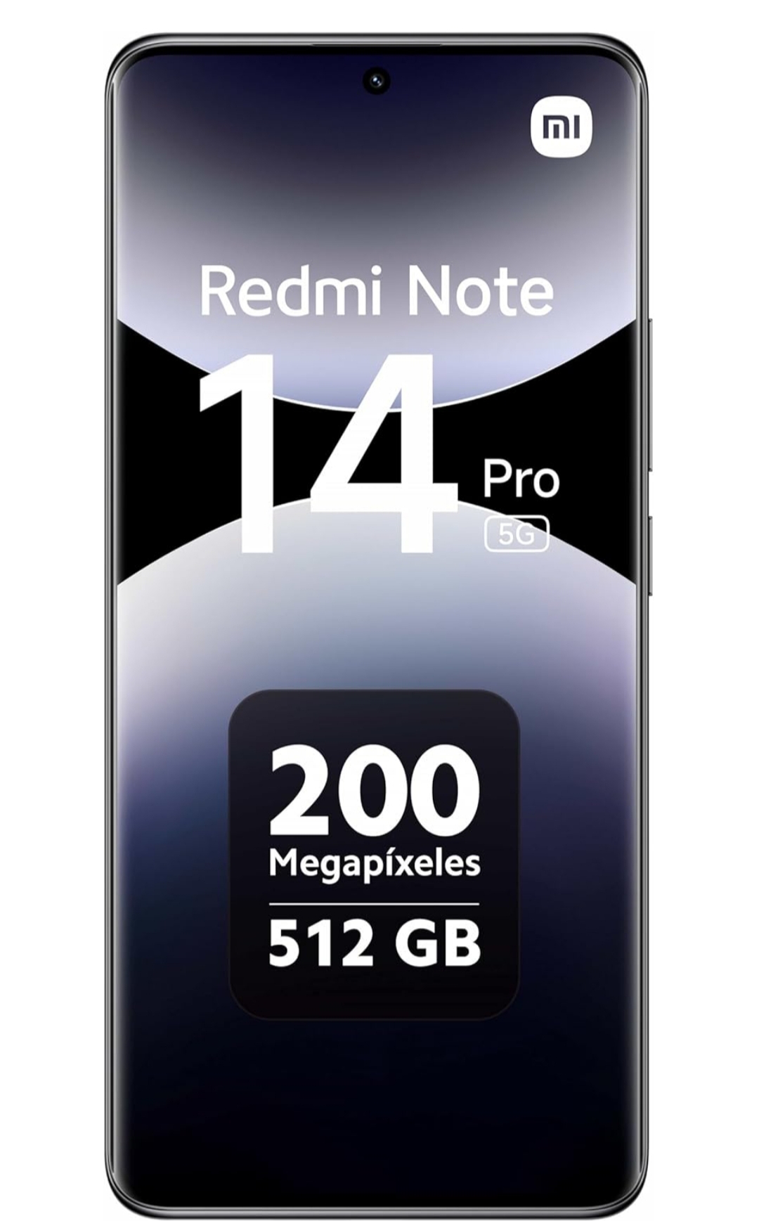 Redmi Note 14 Pro 5G 12GB/512GB - Negro Medianoche
