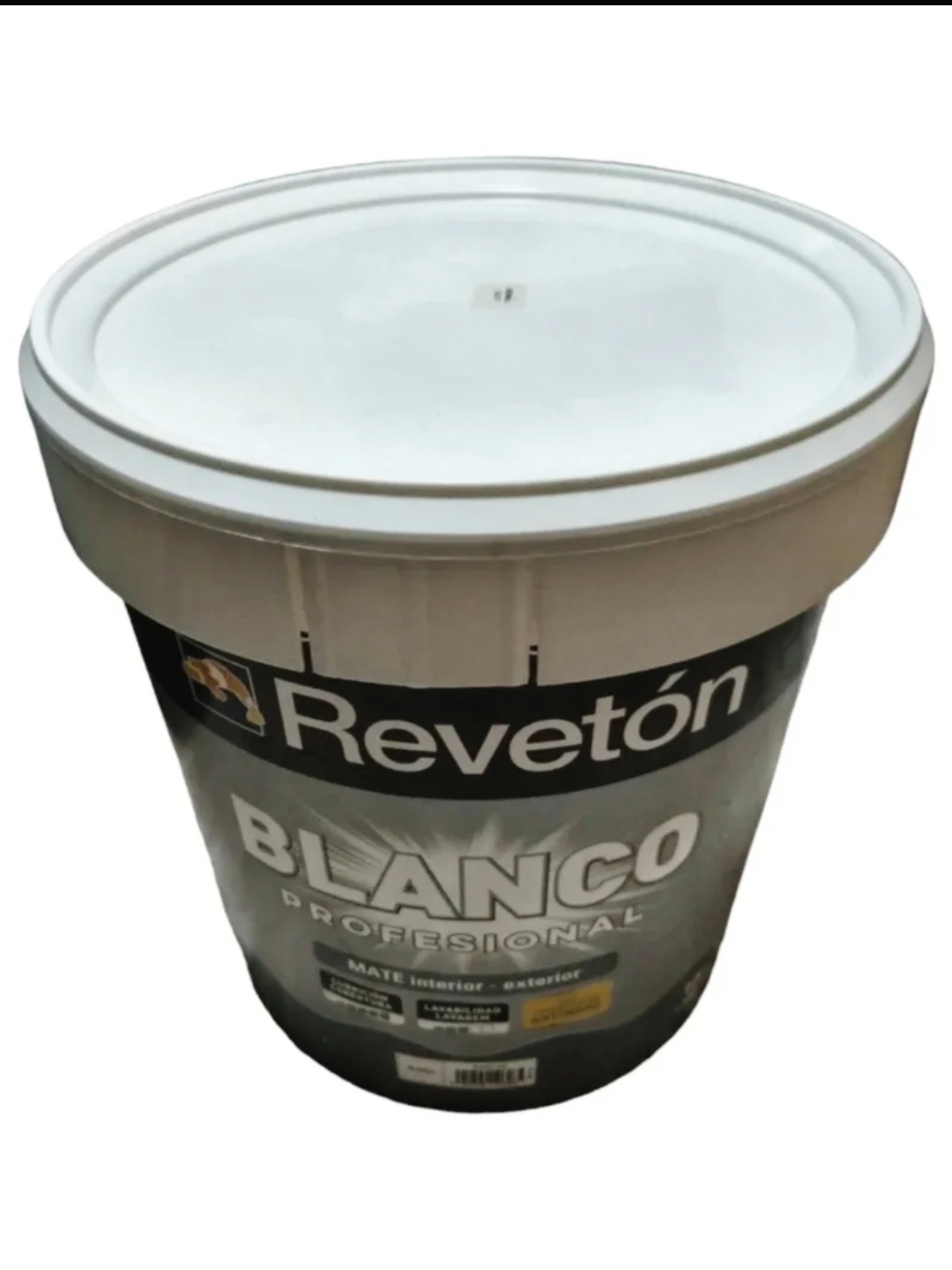 Pintura Antimoho Blanco Mate Profesional 15L