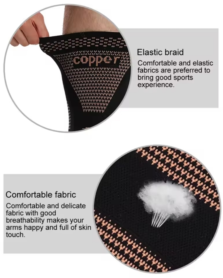 Rodillera de compresión para hombre y mujer – Alivio de dolor y soporte de rodilla