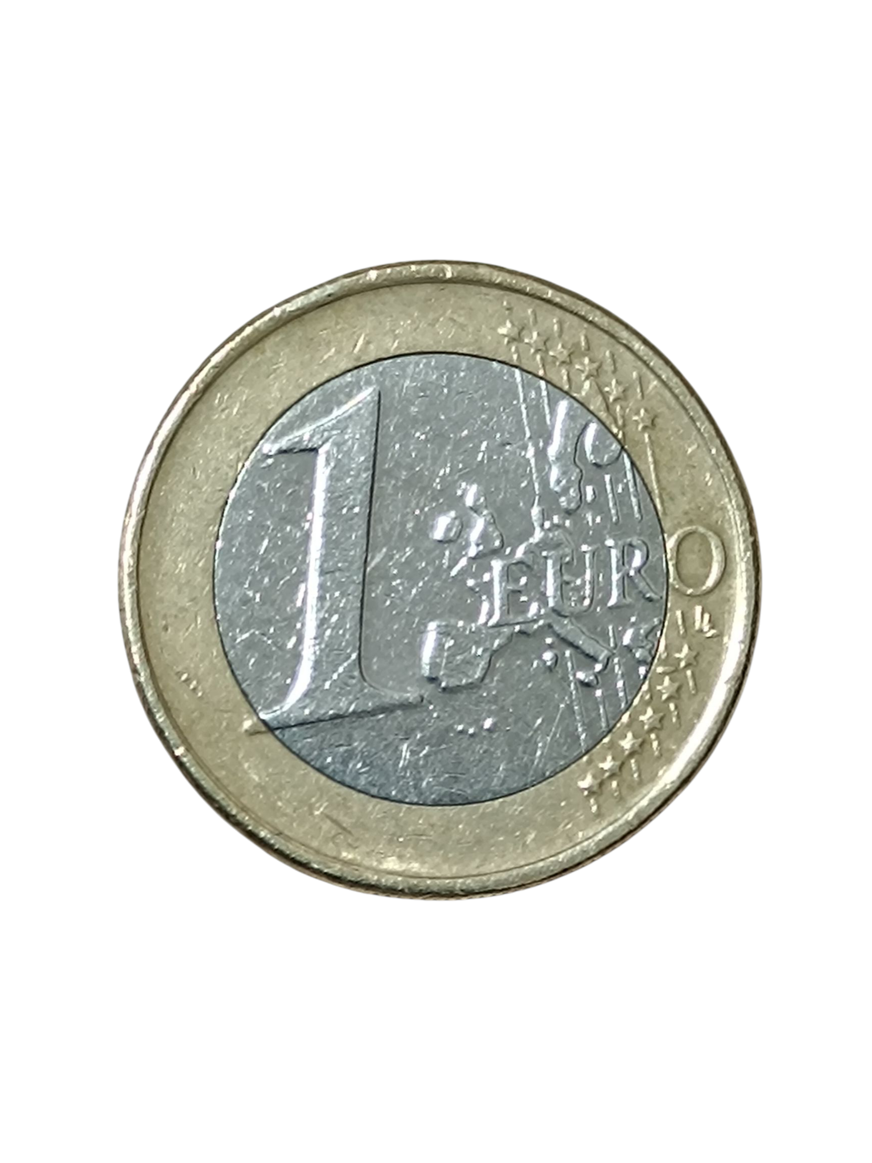 Moneda 1 Euro Grecia 2003 — Diseño búho, ejemplar circulado