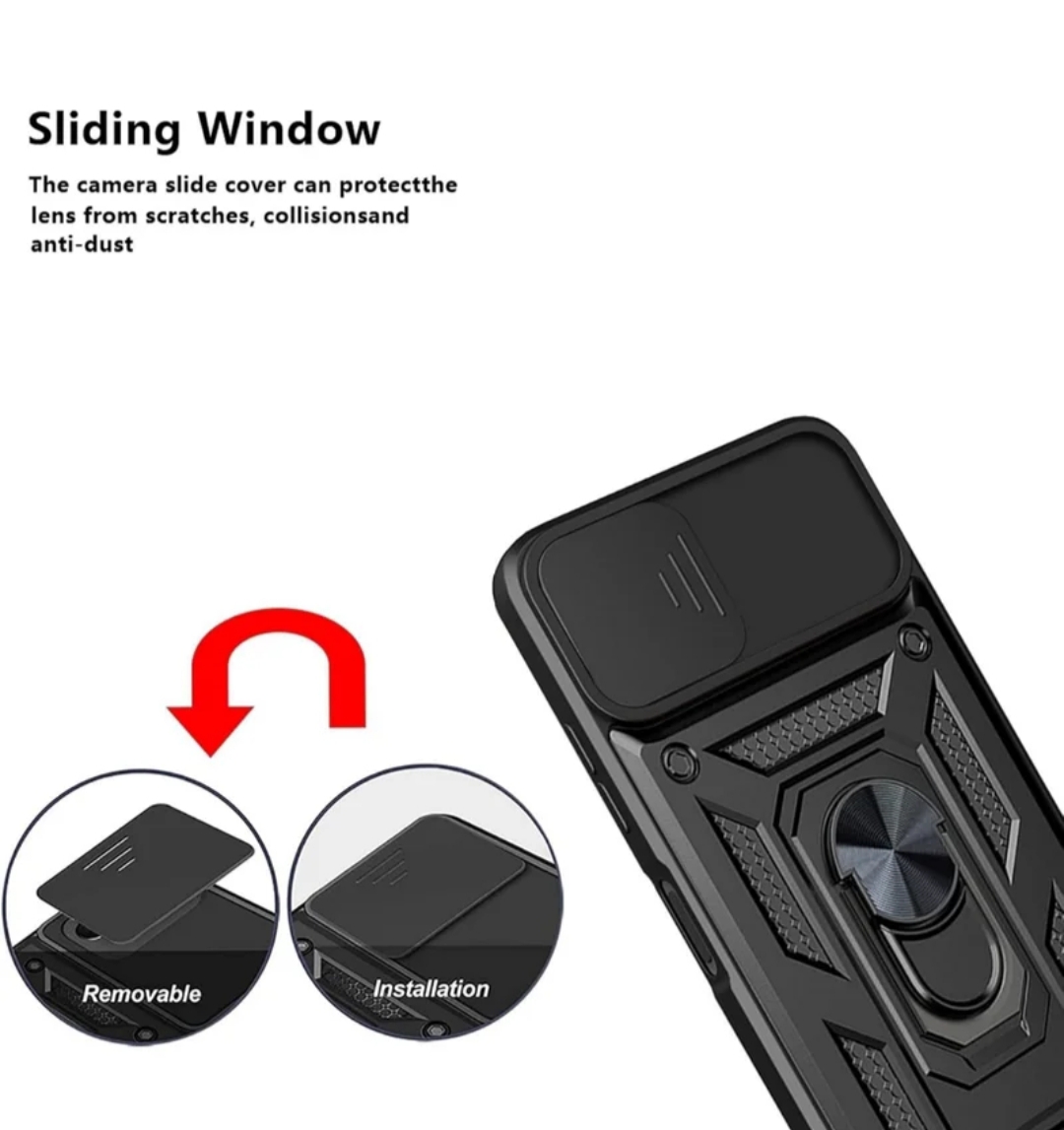 Funda Antigolpes Samsung A22 5G con Anillo Soporte