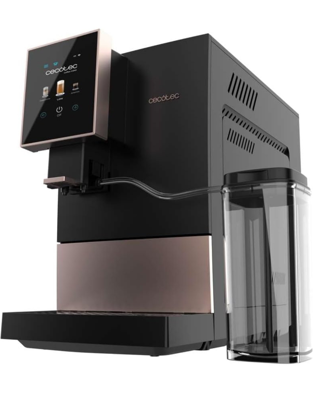 Cafetera Cecotec Cremmaet Compactccino Connected Black Rose