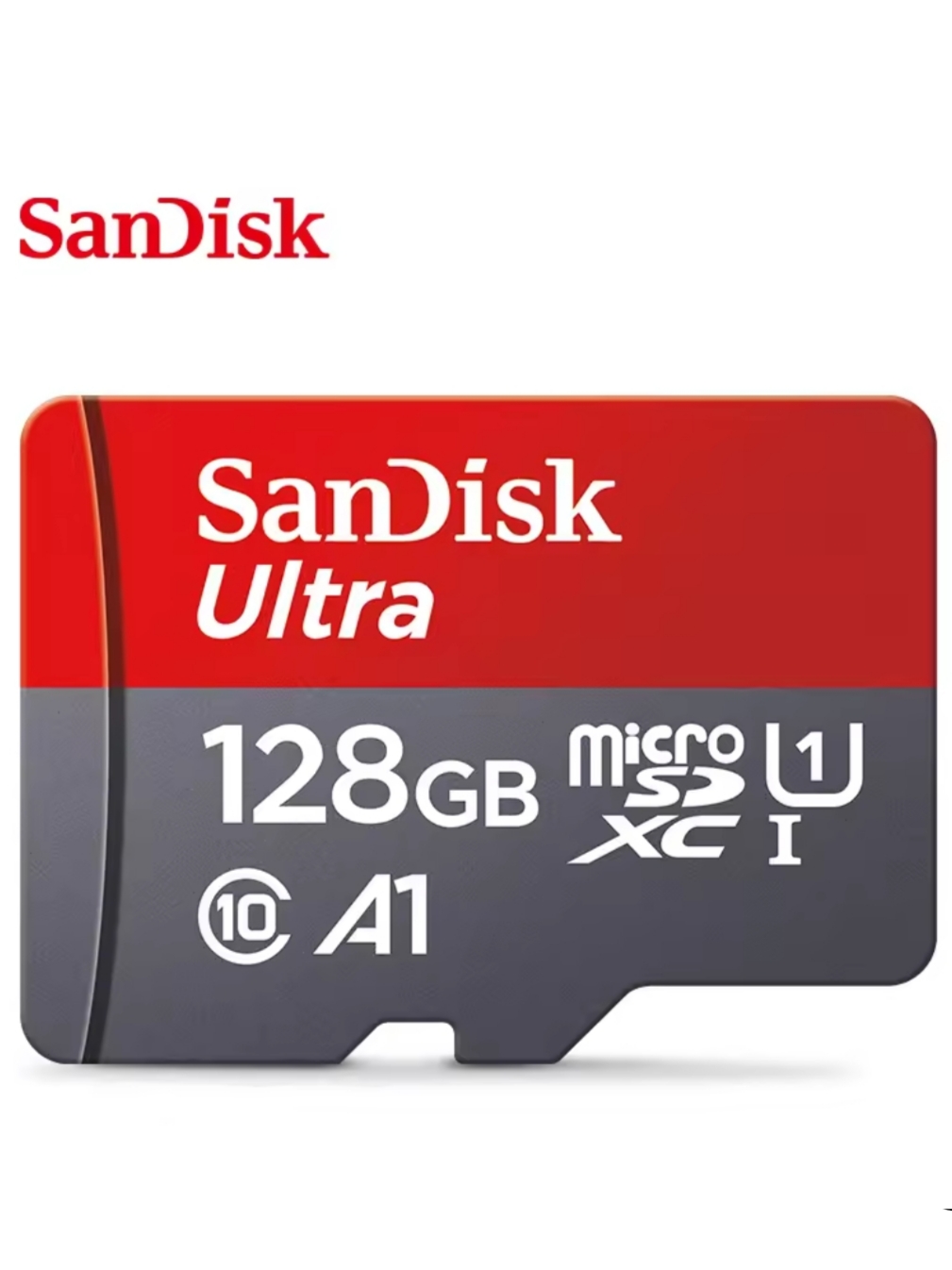 SanDisk Ultra 128 GB microSDXC – Clase 10 U1 A1 hasta ~100 MB/s