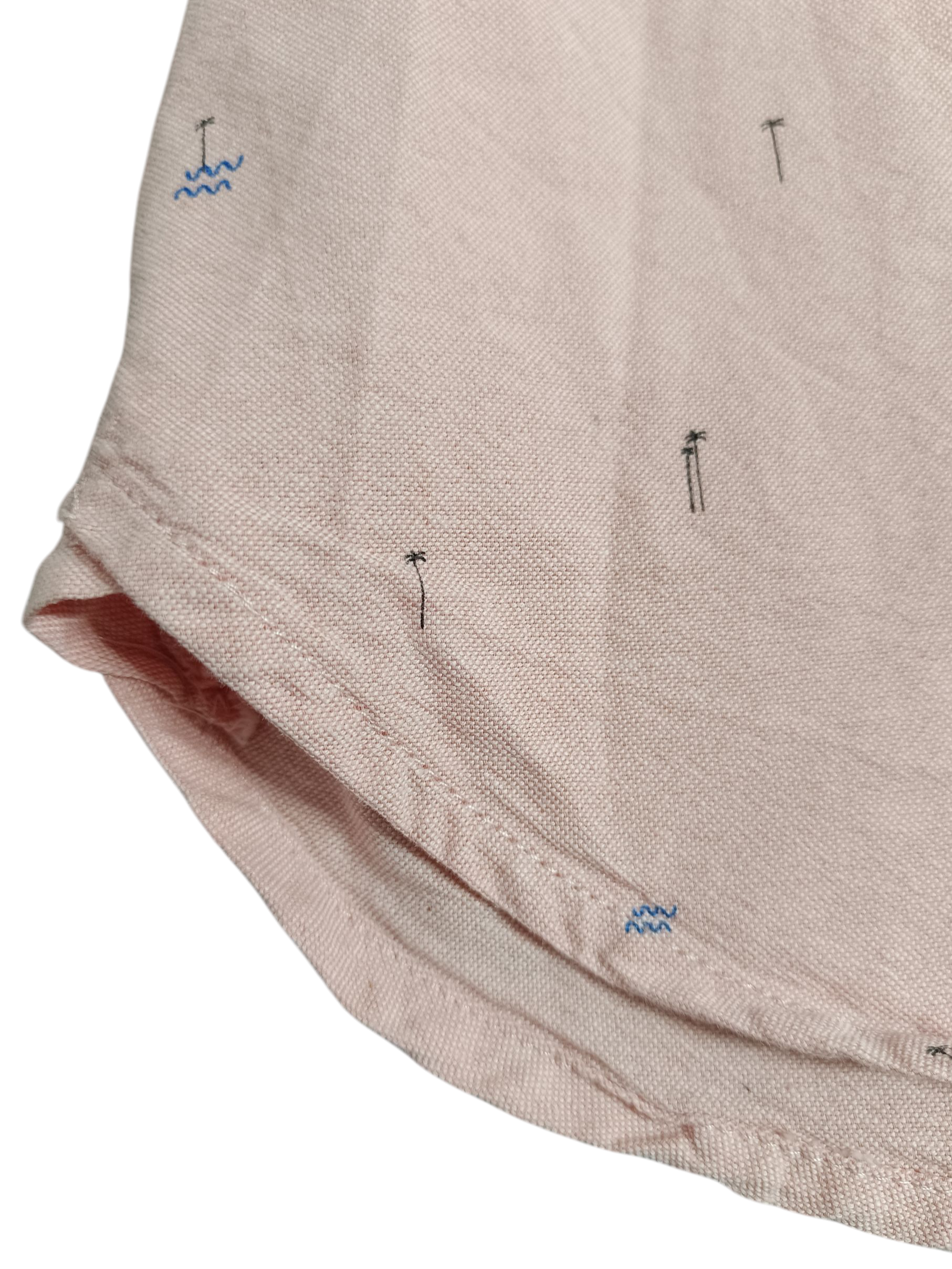 Camisa LEFTIES rosa 100% algodón — XL cómoda y fresca