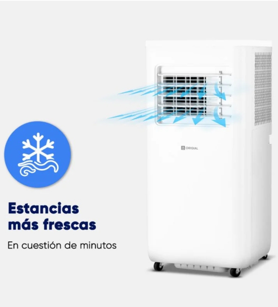 AirFeel 1750 Aire Acondicionado Portátil 7000 BTU Clase A Nuevo (producto abierto / testado una vez)