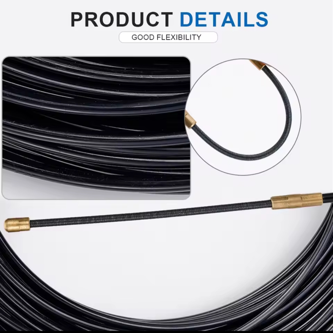 Extractor de Cables Fibra Vidrio 3 mm x 5 m Profesional