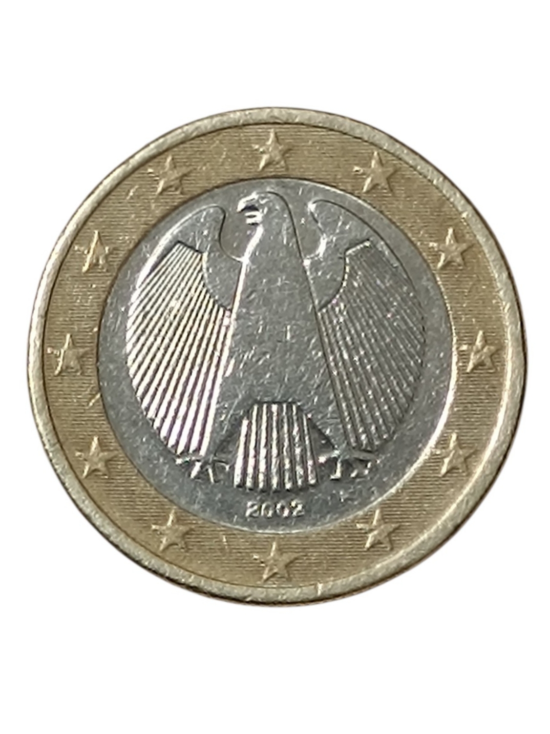 Moneda 1 Euro Alemania 2002 A Original – Ceca Berlín