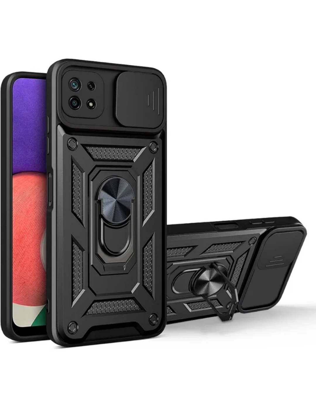 Funda Antigolpes Samsung A22 5G con Anillo Soporte