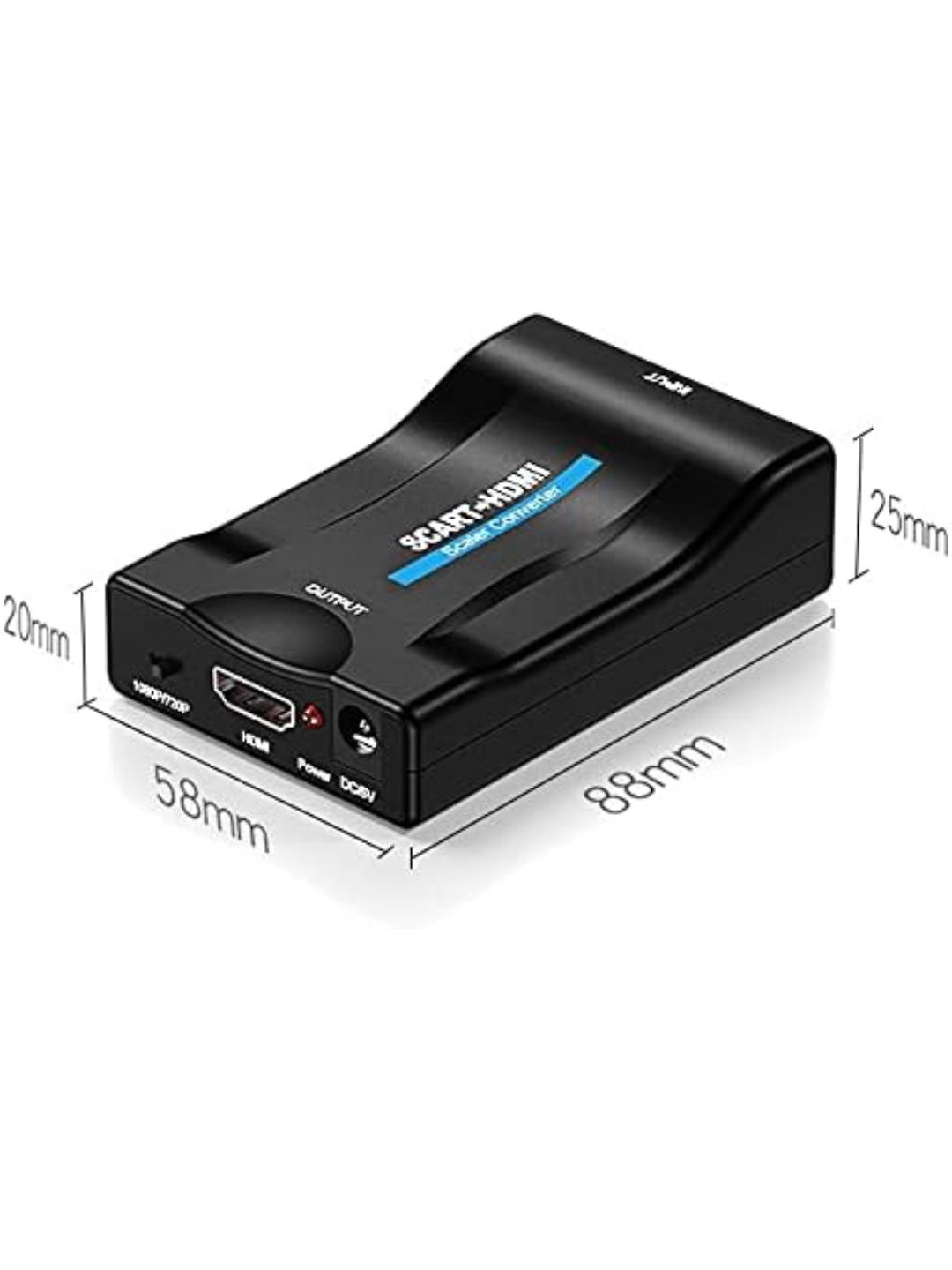 Convertidor Scart → HDMI 1080P — Actualiza tu TV al instante