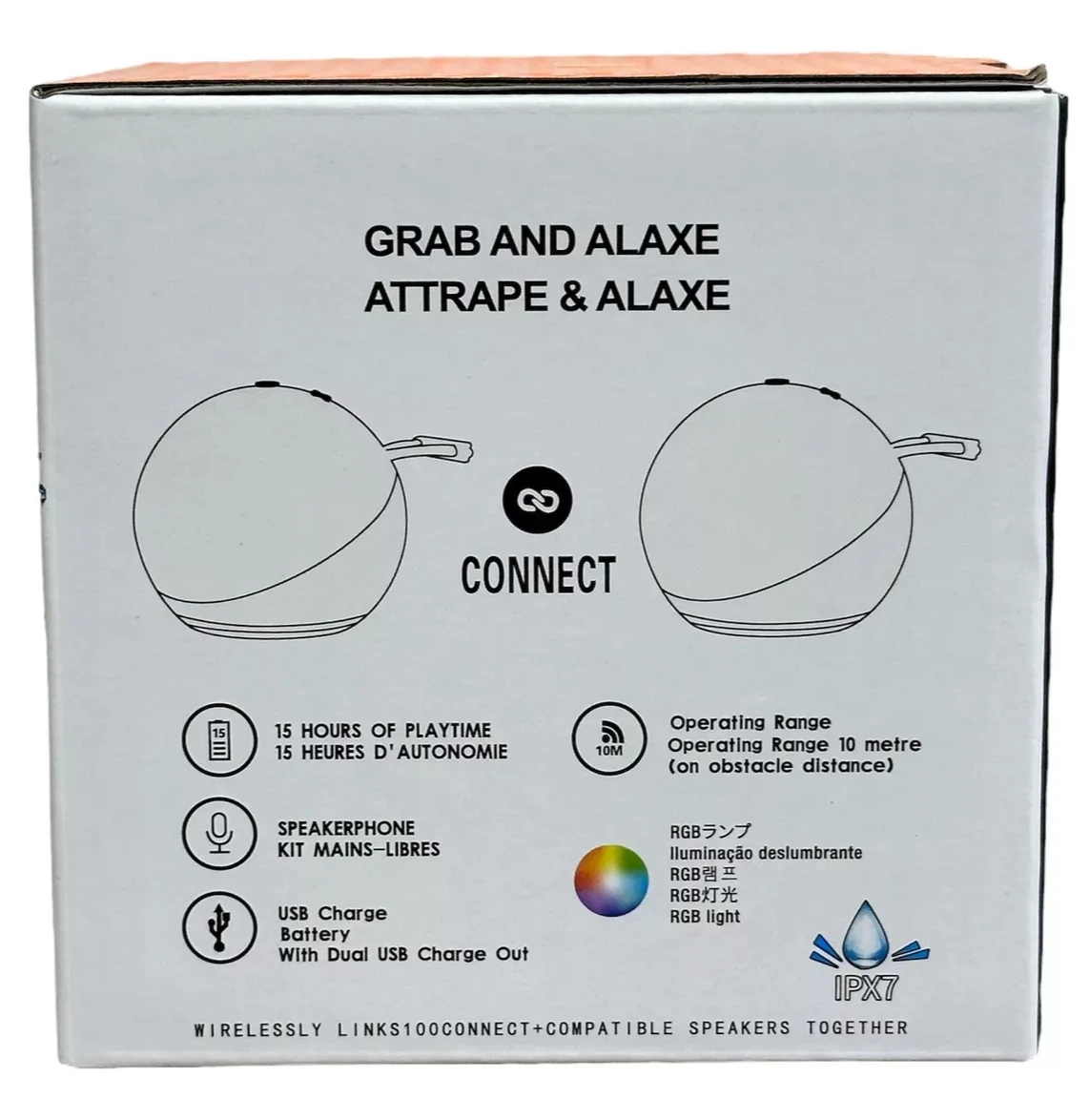 Altavoz Inteligente Alaxe Bluetooth 10W Súper Bass