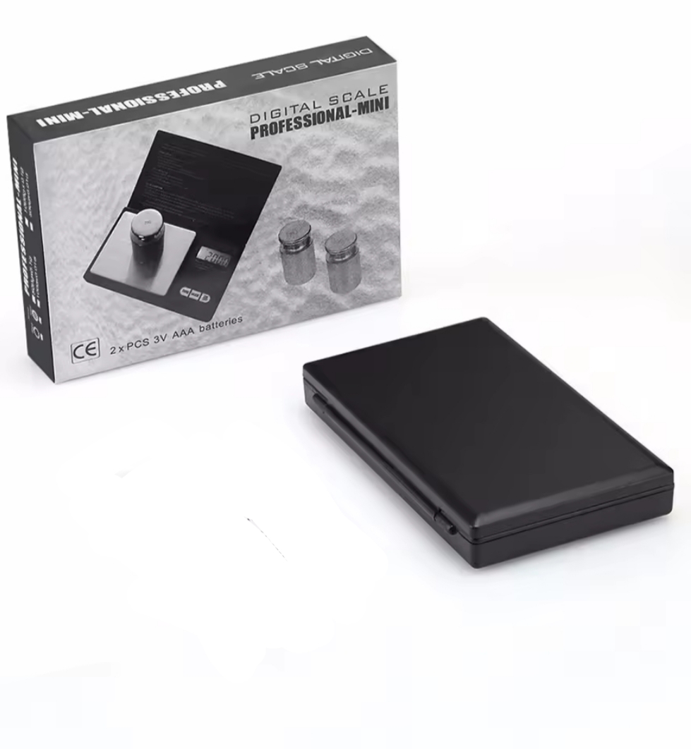 Báscula digital de precisión 1000g 0,01g portátil de bolsillo