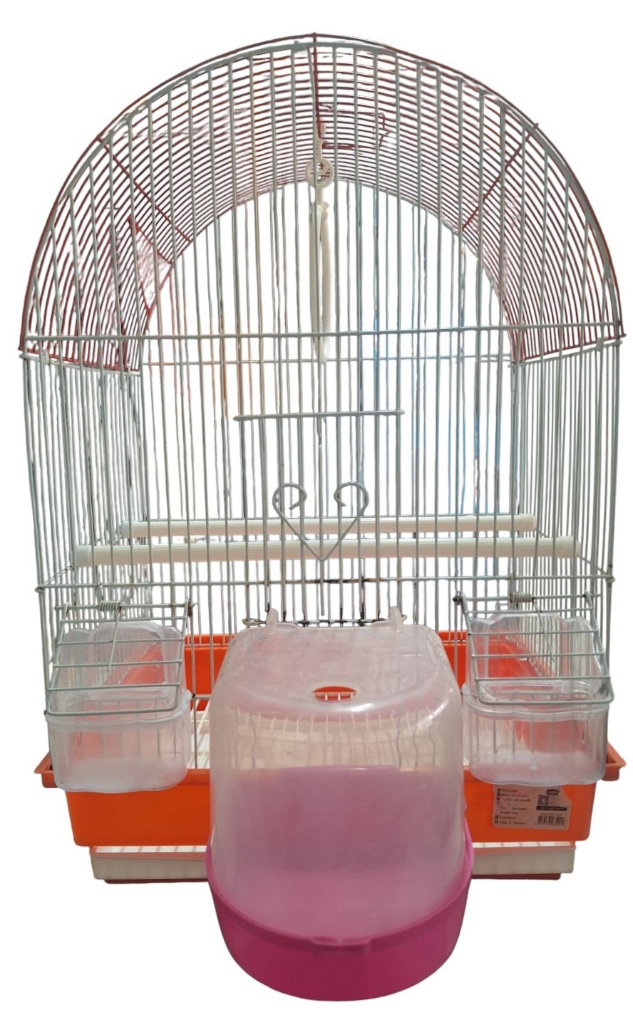 🎁 Jaula para Pájaros Seminueva 🐦 Piscina Gratis Azul/Rosa (¡Ambas si quieres!)