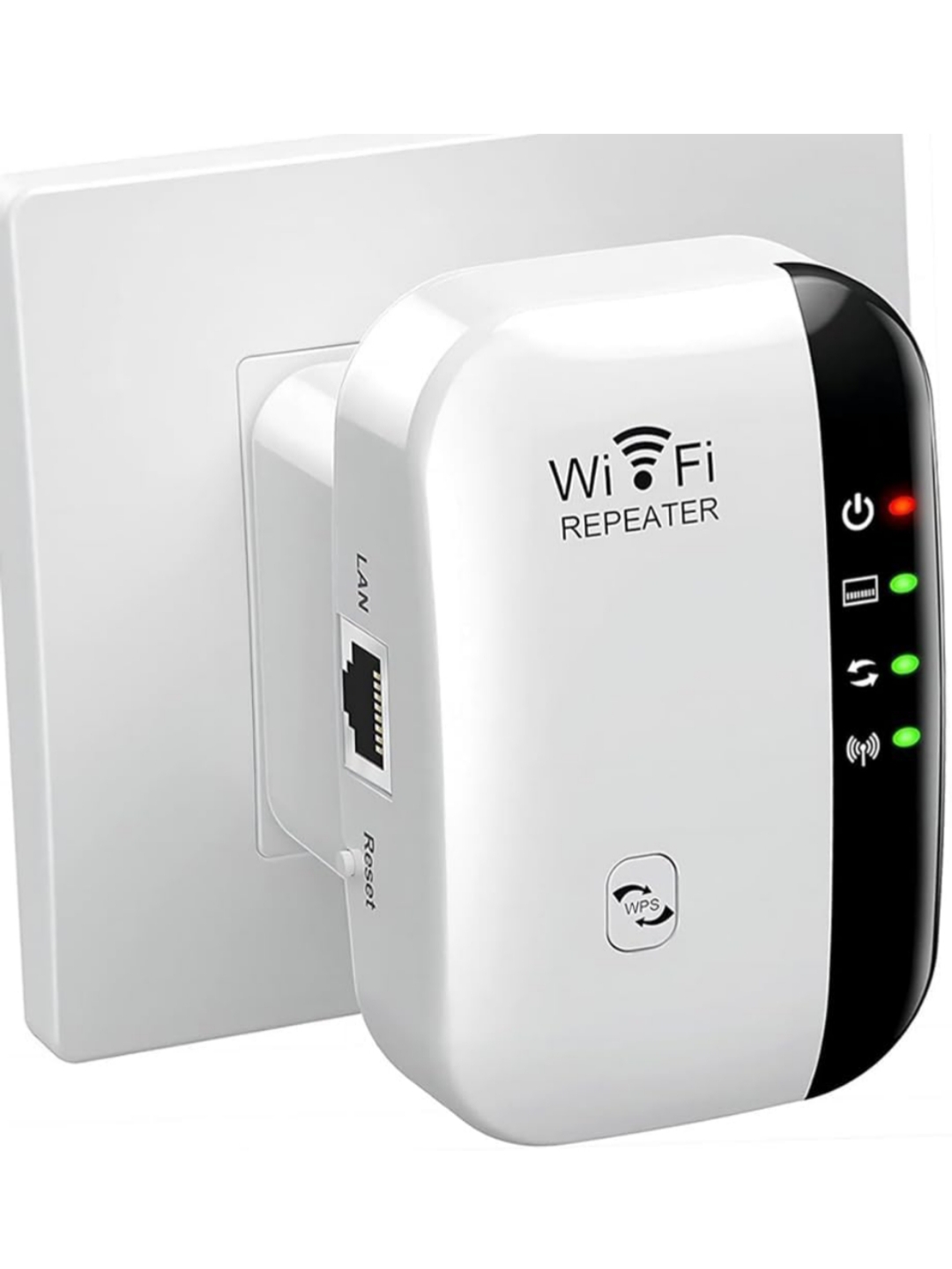 Repetidor WiFi Inalámbrico 300 Mbps 2.4 GHz Amplificador de Señal Nuevo