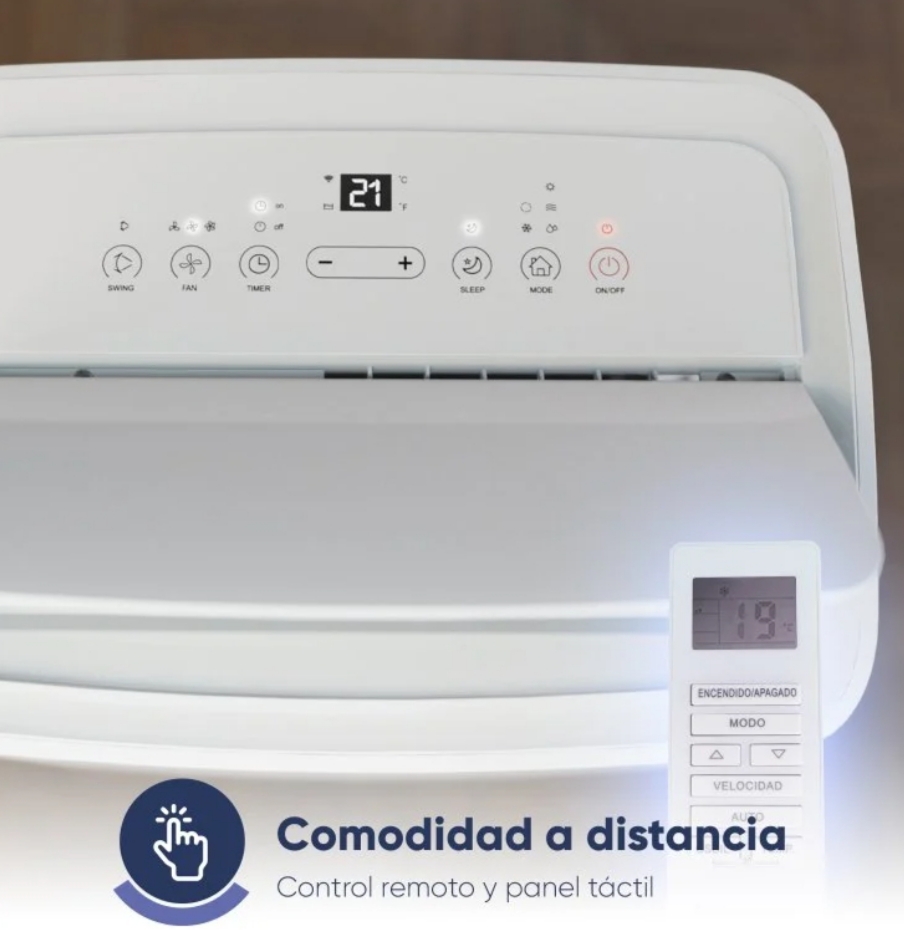 Aire Acondicionado Portátil AirFeel 2250W Reacondicionado “Como Nuevo”