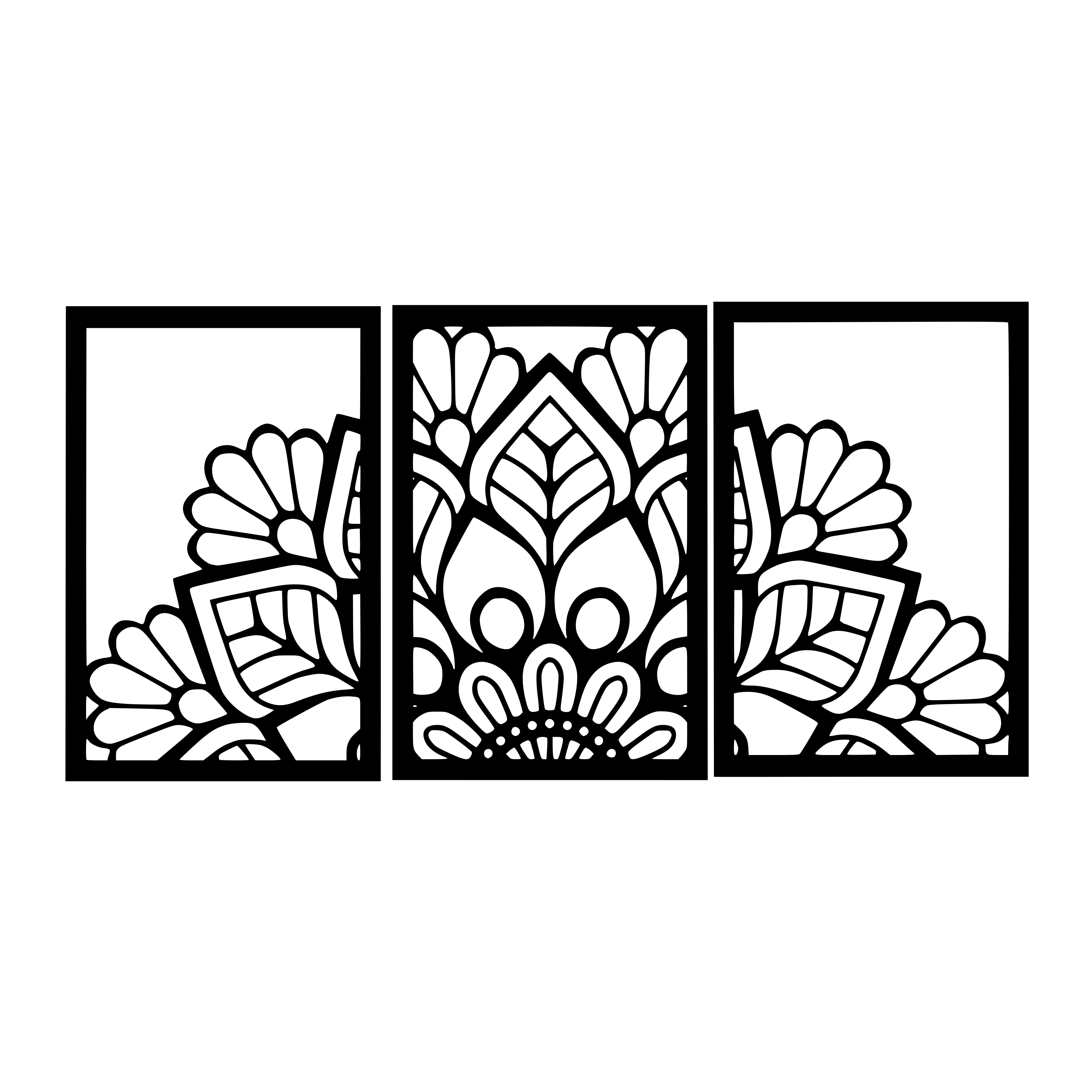 Triptico Mandala