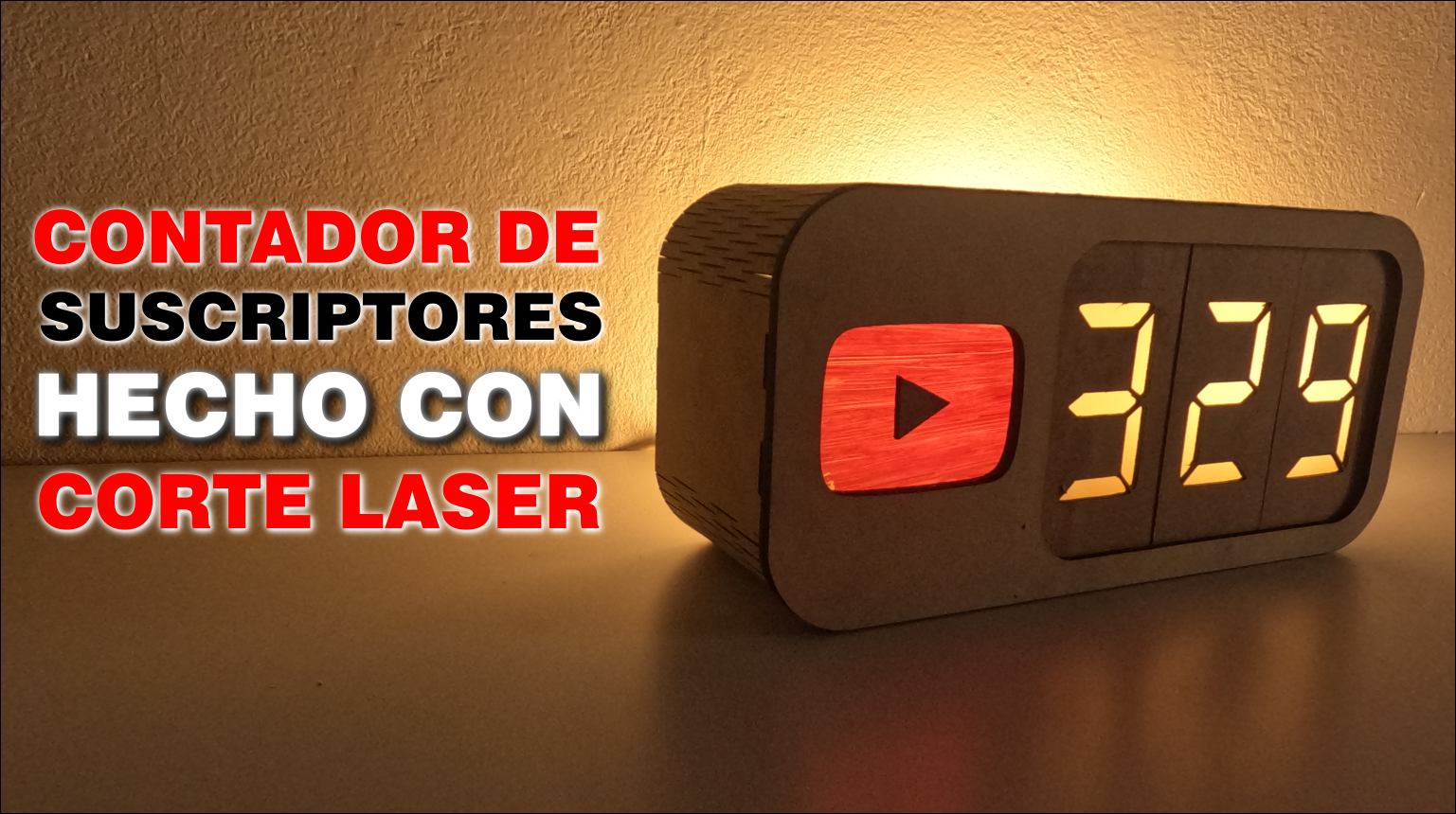 Contador de Suscriptores 3 cifras