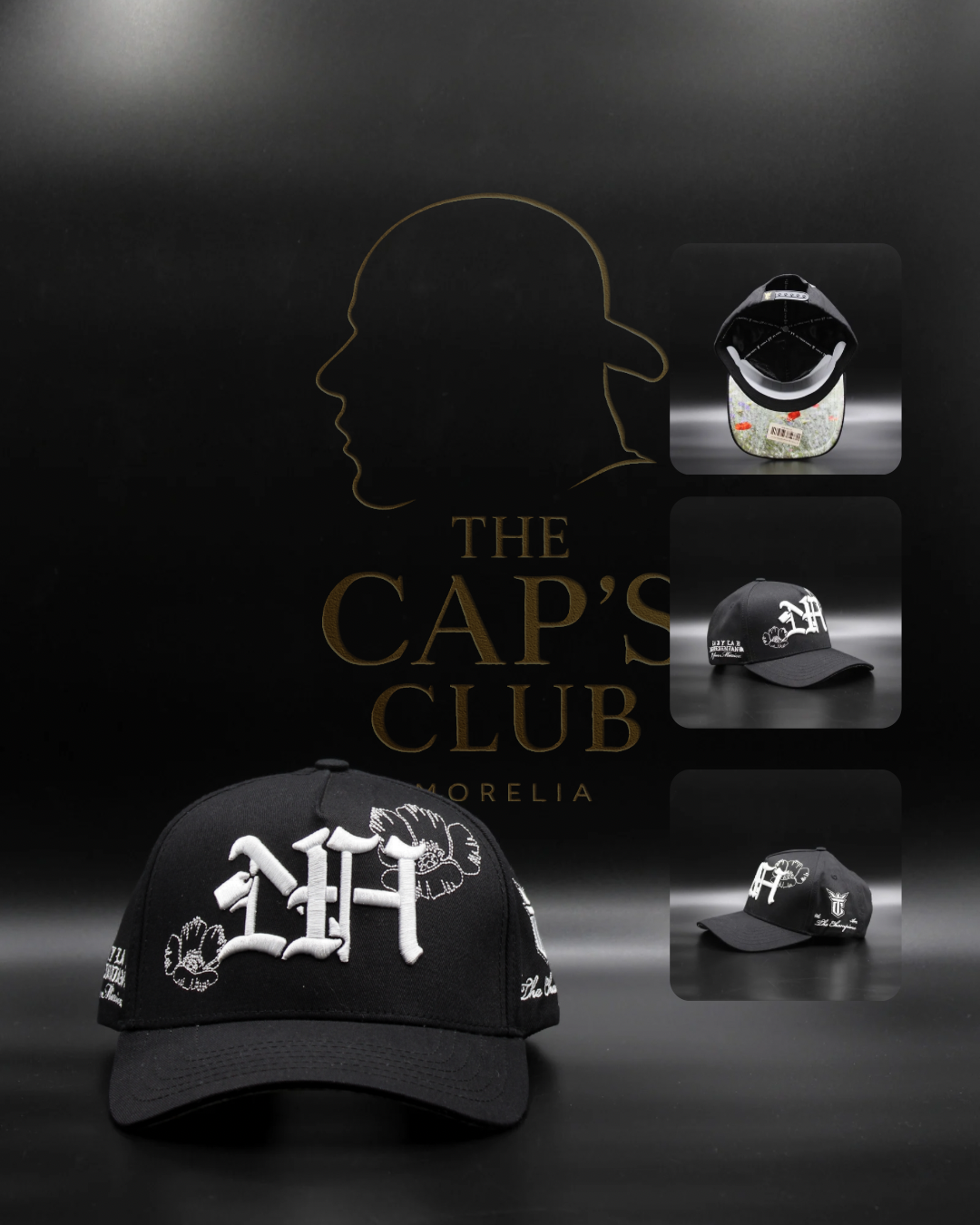 Tiro caps AMAPOLAS