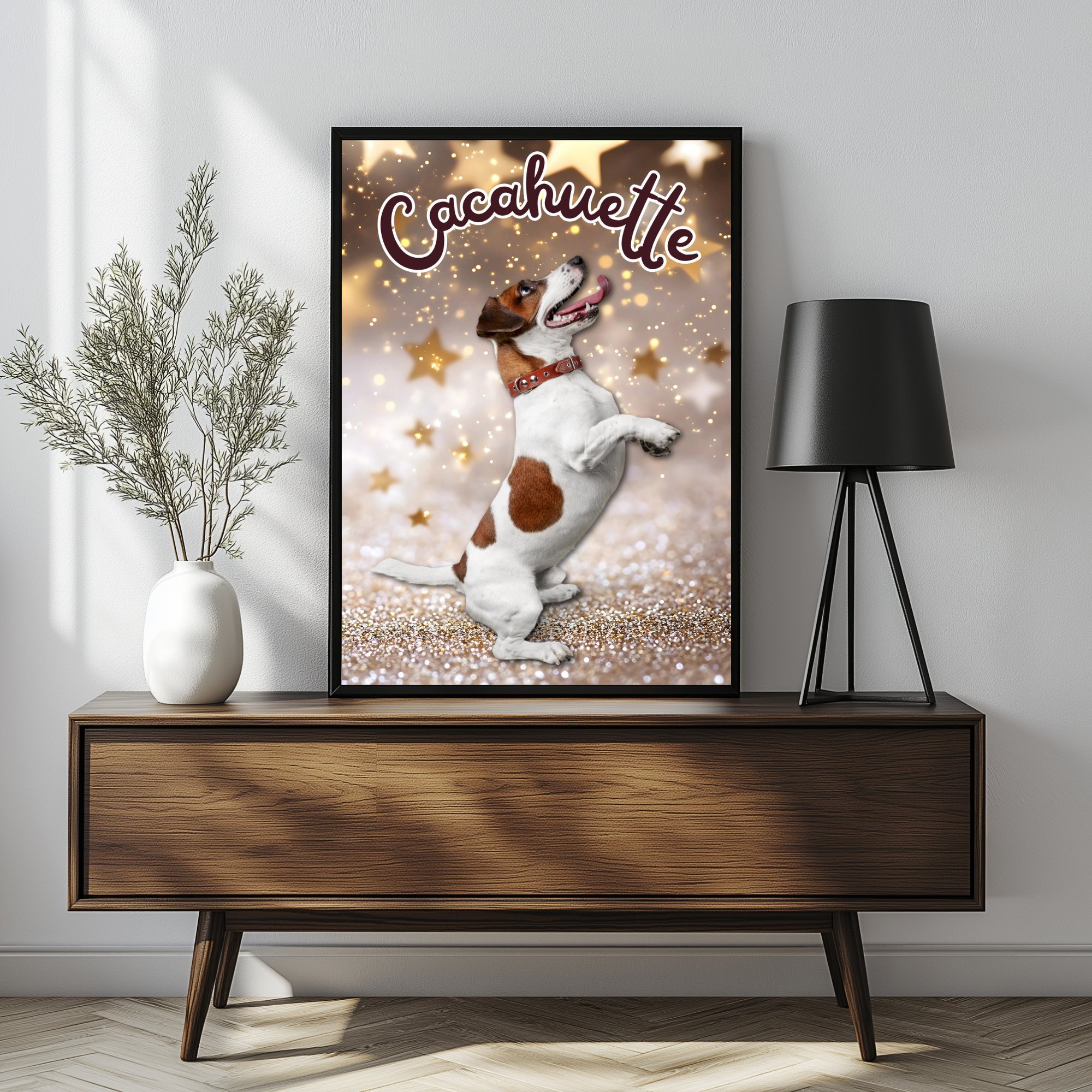 Portrait Personnalisé animal de compagnie, Cadeaux souvenirs.