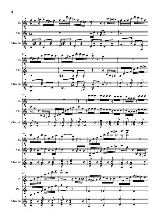 Tico Tico No Fuba - Zequinha de Abreu Arrangement