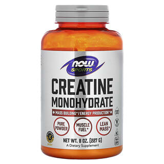 NOW Foods, Sports, Monohidrato de creatina, 227 g (8 oz)
