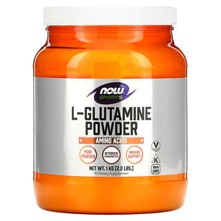 NOW Foods, Sports, L-glutamina en polvo, 1 kg (2,2 lb)