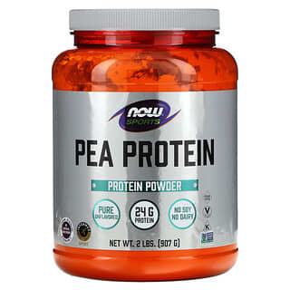 NOW Foods, Proteķna de Guisante, Sin Sabor, 2 lbs (907 g)